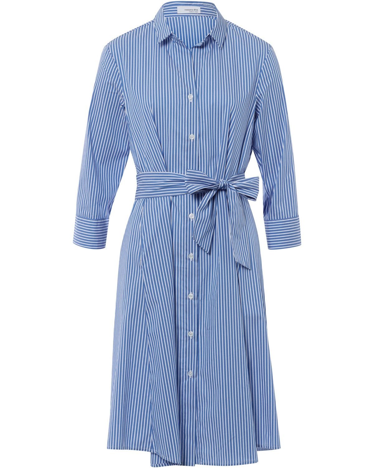 Midikleid Hemdblusenkleid
