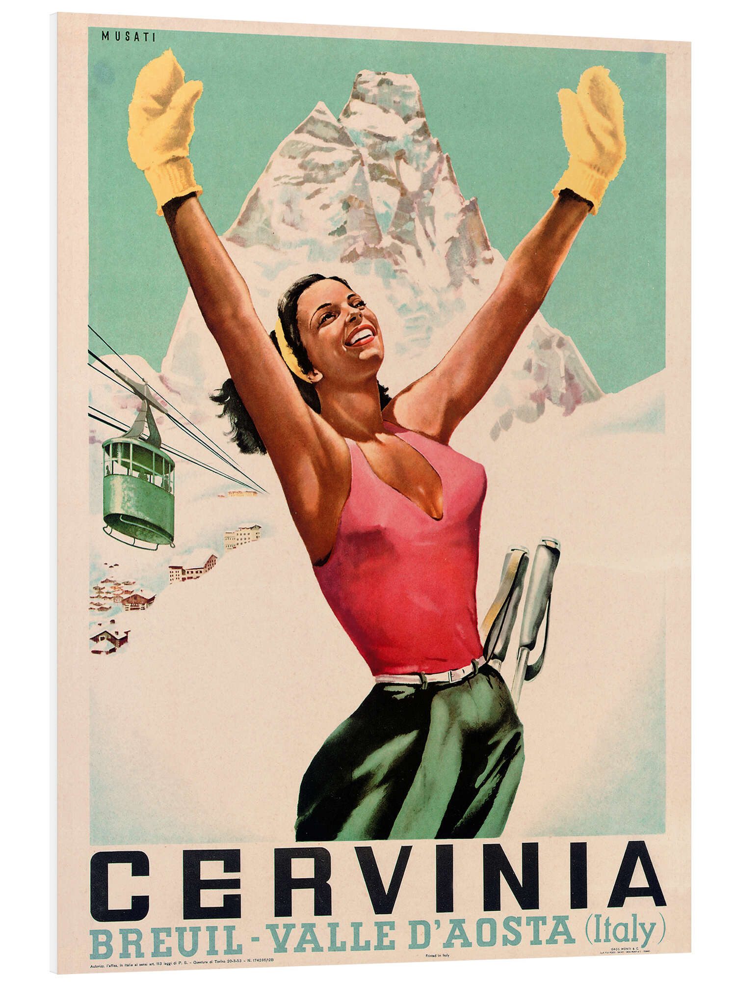 Forex-Bild Vintage Ski Collection