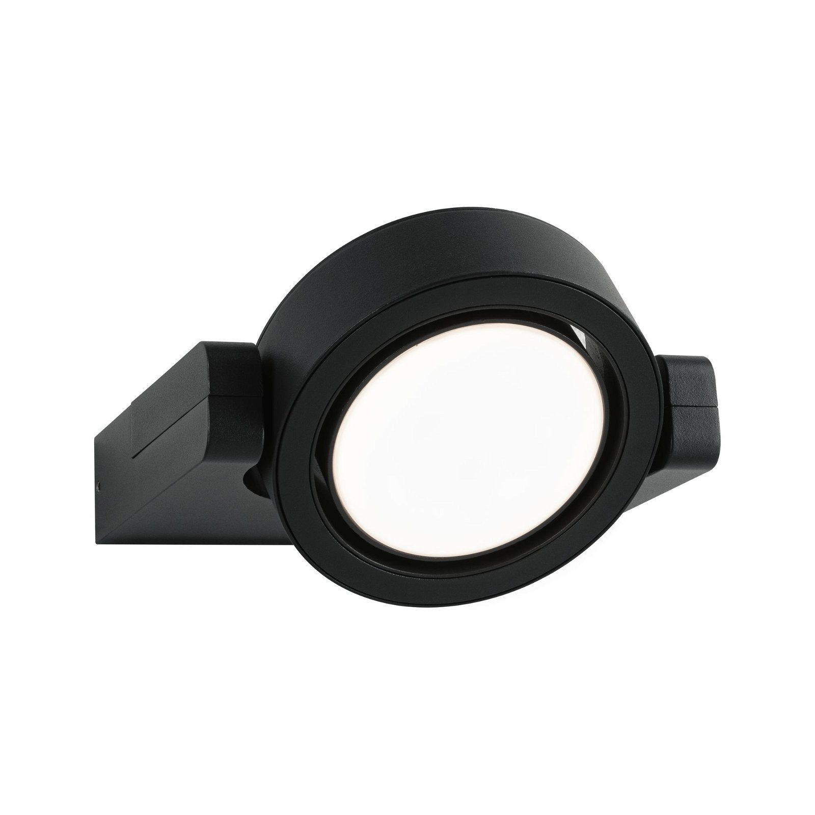 Paulmann LED Außen-Wandleuchte Swivea IP44 183x206mm 3000K 8W 440lm 230V Anthrazit Aluminium, LED fest integriert, Warmweiß