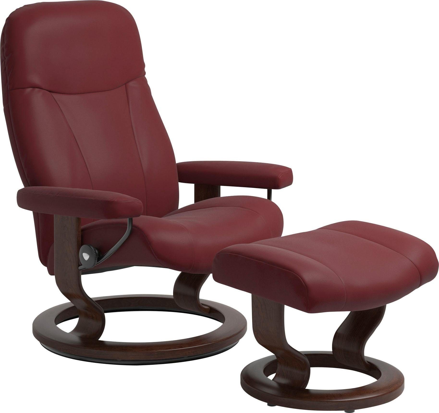 Stressless® Relaxsessel Garda, mit Classic Base, Größe M, Gestell Braun