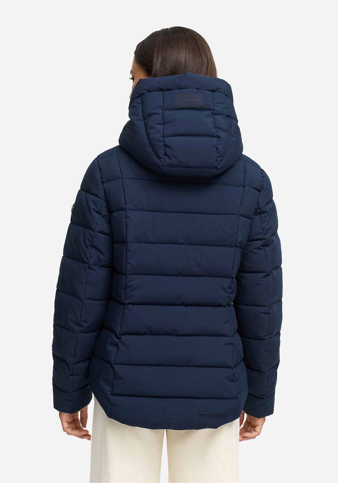 Marikoo Winterjacke Tayenaa mit schmaler Steppung und extra hohem Kragen – Bild 4 von 5