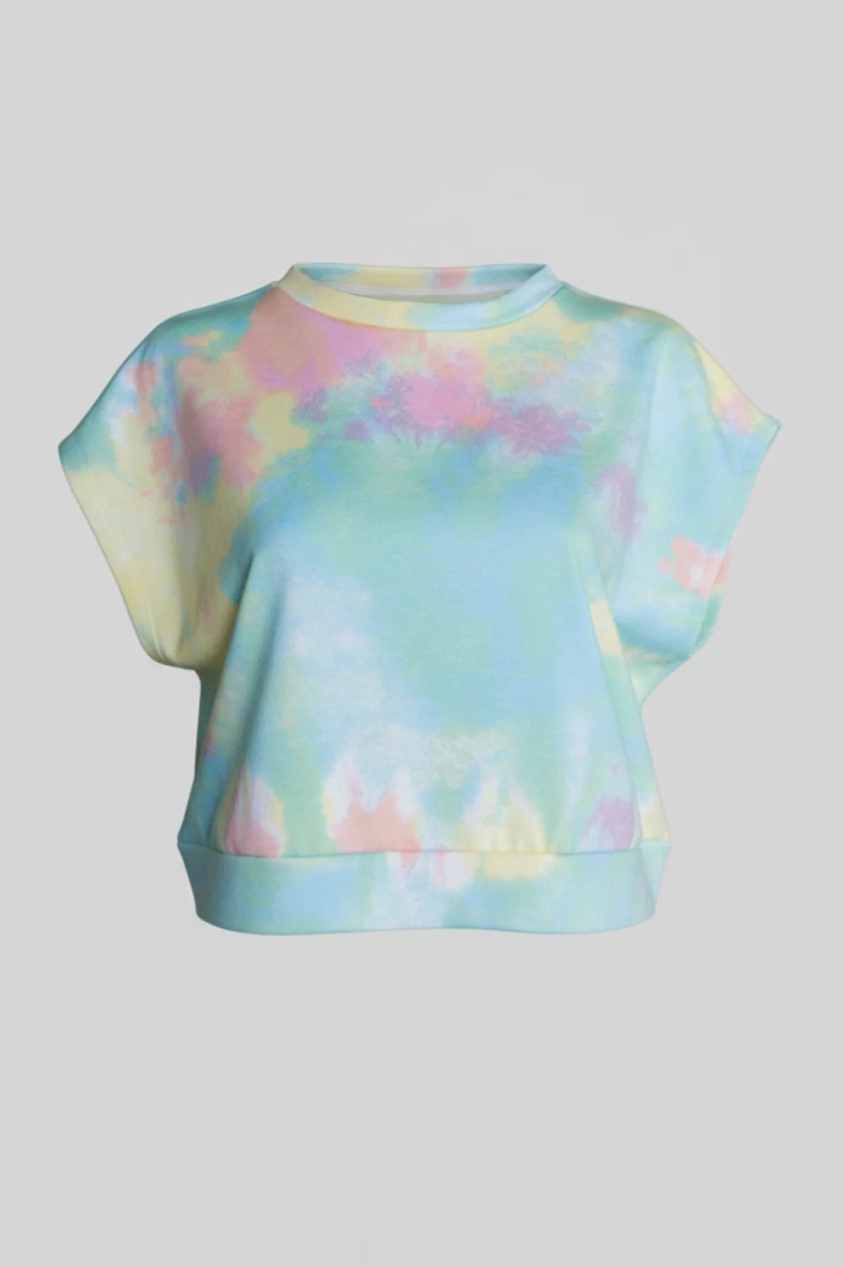 T-Shirt Kurzarm-T-Shirt mit Rundhalsausschnitt