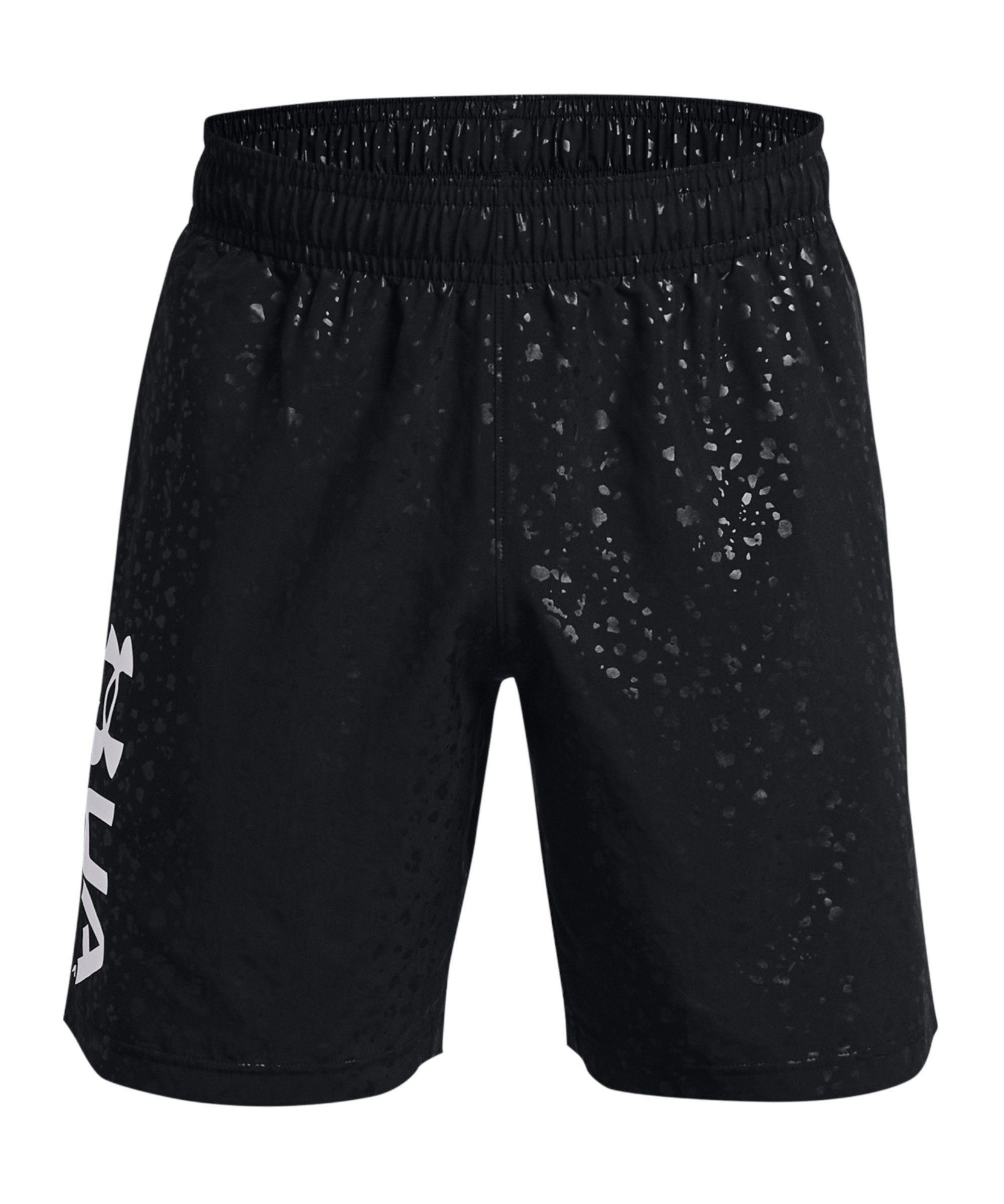 Under Armour® Laufshorts Emboss Short Training schwarz