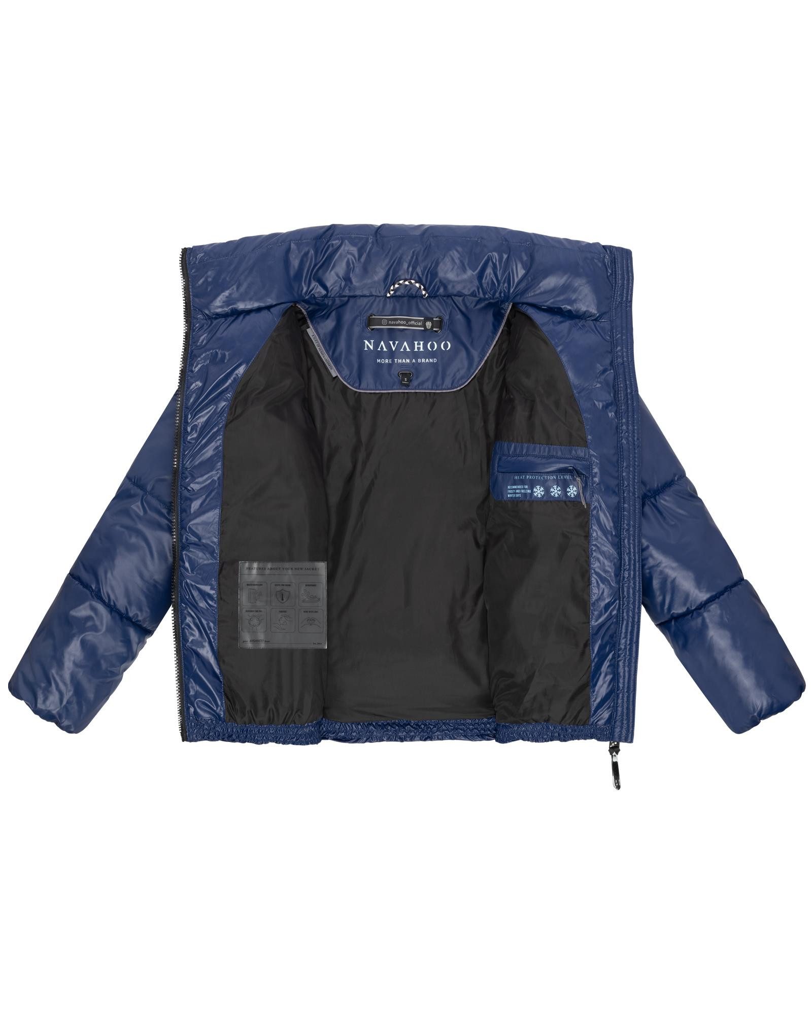 Navahoo Kurzjacke Eispracht 14 Kurze gesteppte Damen Winterjacke – Bild 4 von 5