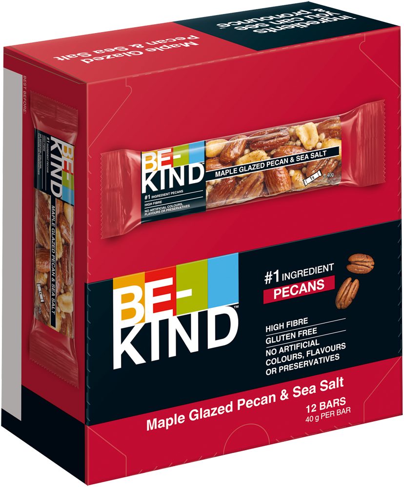 Mars GmbH Süßigkeit BE-KIND Maple Glazed Pecan & SeaSalt 12x40g