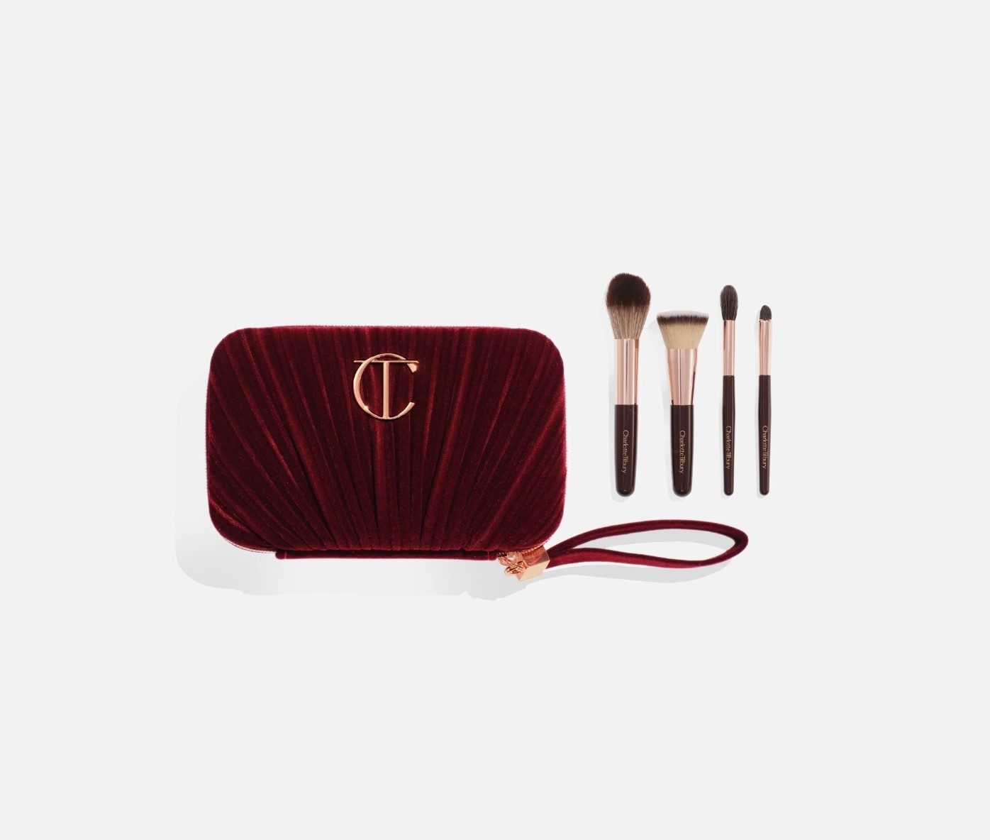 CHARLOTTE TILBURY Kosmetikpinsel-Set Hollywood Mini Brush Set, 5 tlg.