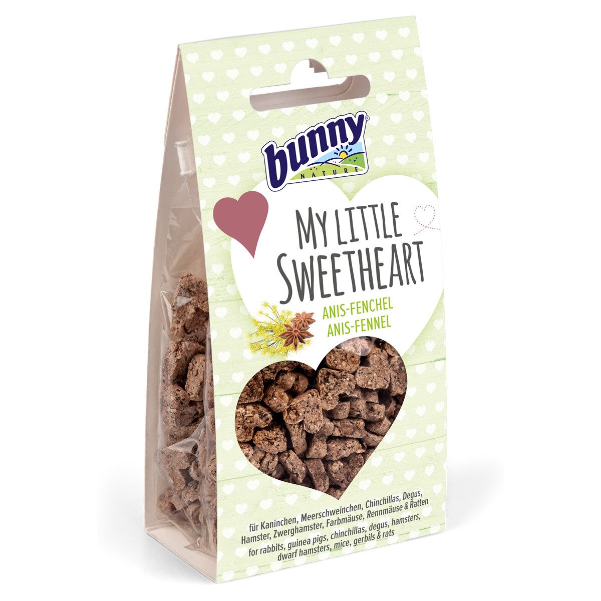 Bunny Nature My little Sweetheart Anis-Fenchel 30 g, Snack für: Kleintier