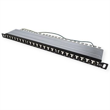 Trendnet TC-P24C6AHS Patch Panel Netzwerk-Panel (bestückt, 24 Ports, Cat6A geschirmt)