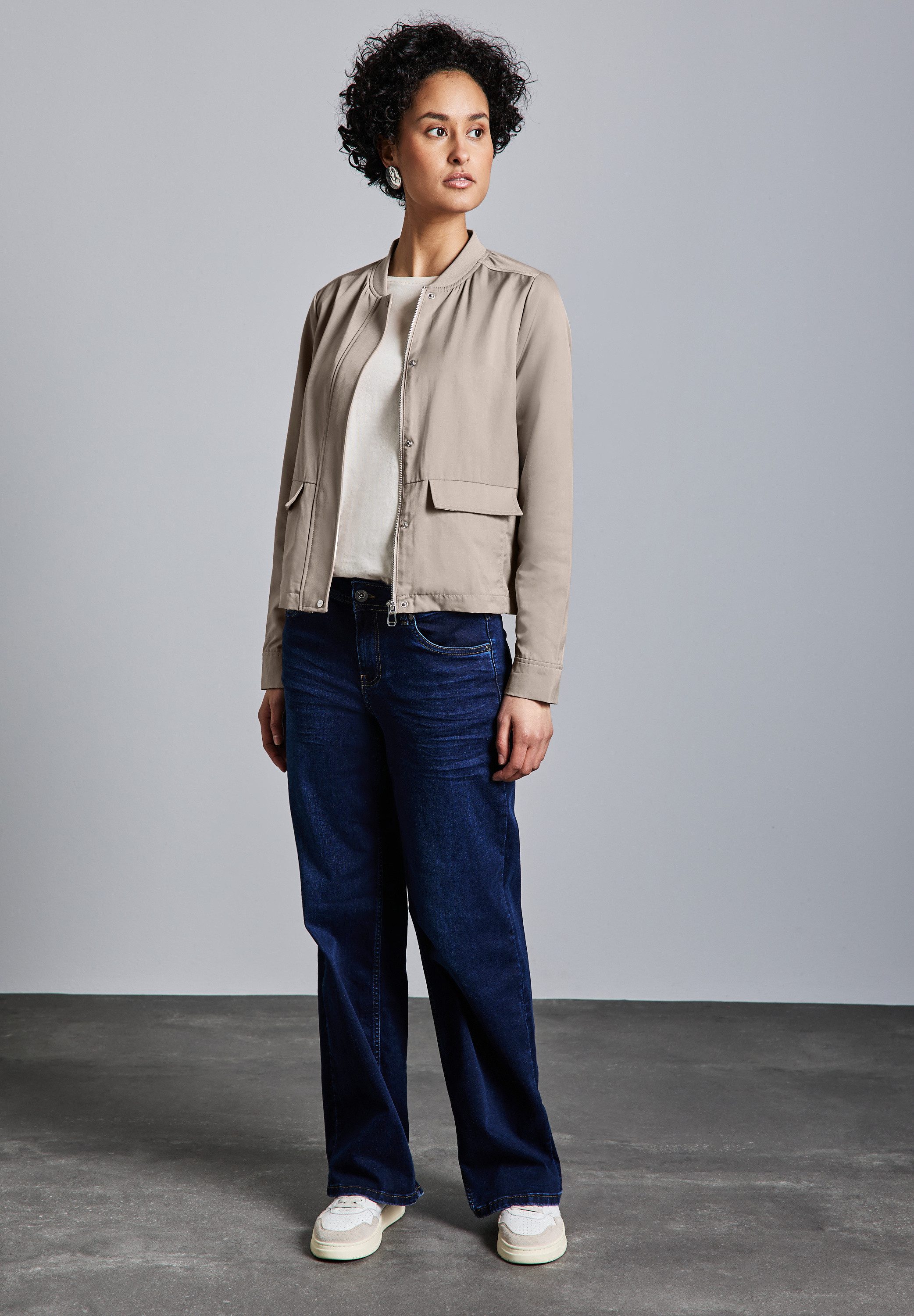 STREET ONE Blouson aus softer Viskose