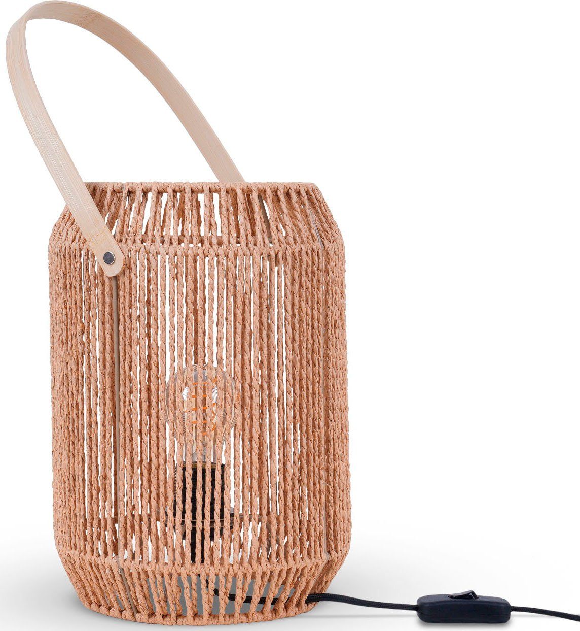 Paco Home Tischleuchte NANDO, ohne Leuchtmittel, Tischlampe Schreibtischlam günstig online kaufen