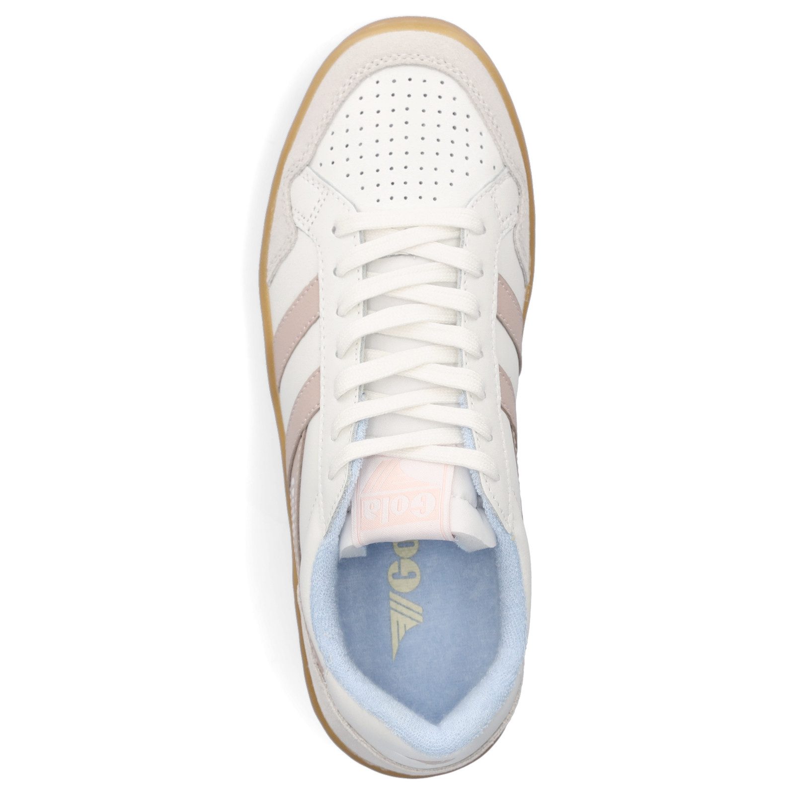 Gola Gola Damen Sneaker Eagle '86 weiß rosa Sneaker