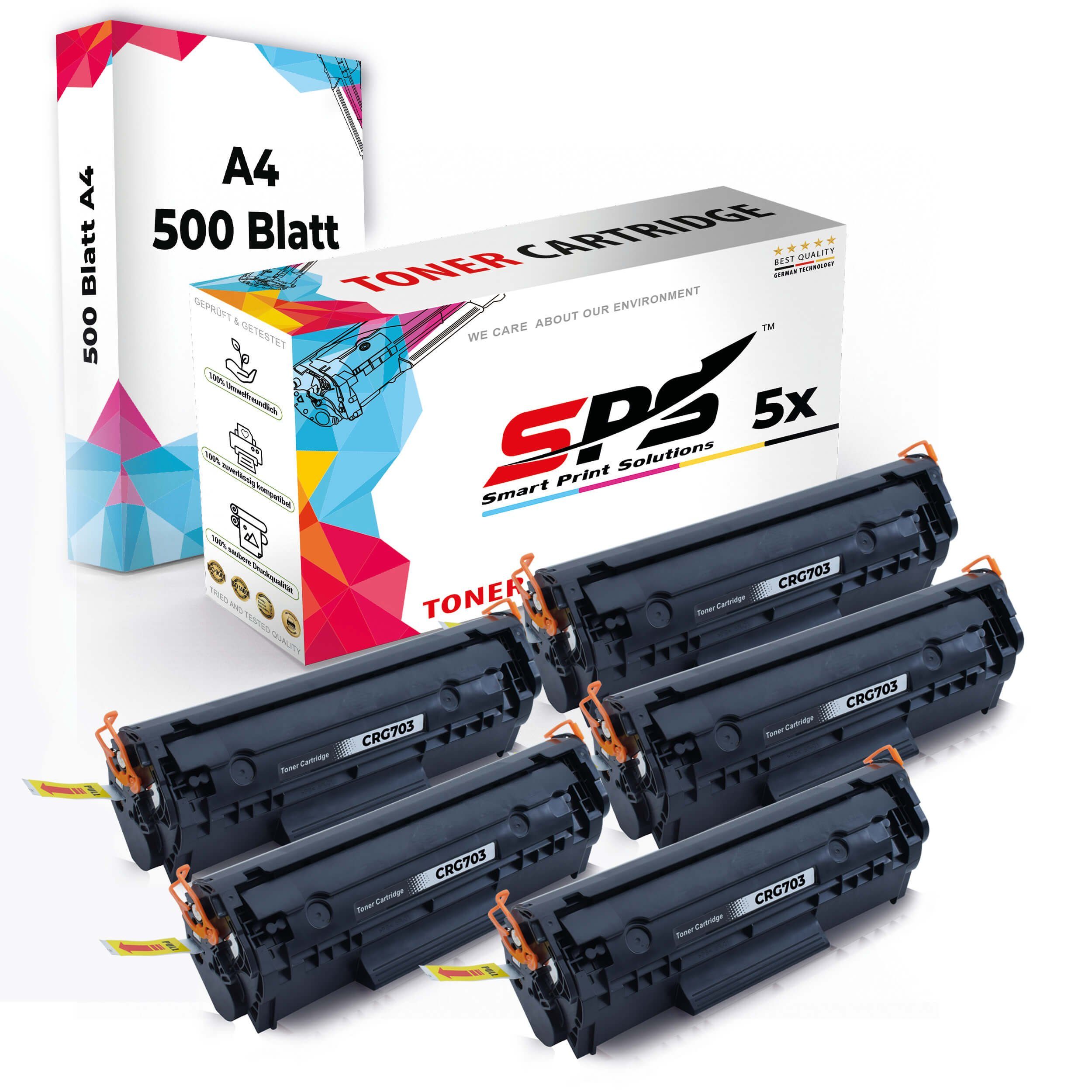 SPS Tonerkartusche Druckerpapier A4 + 5x Multipack Set Kompatibel für HP LaserJet 3055, (6er Pack)