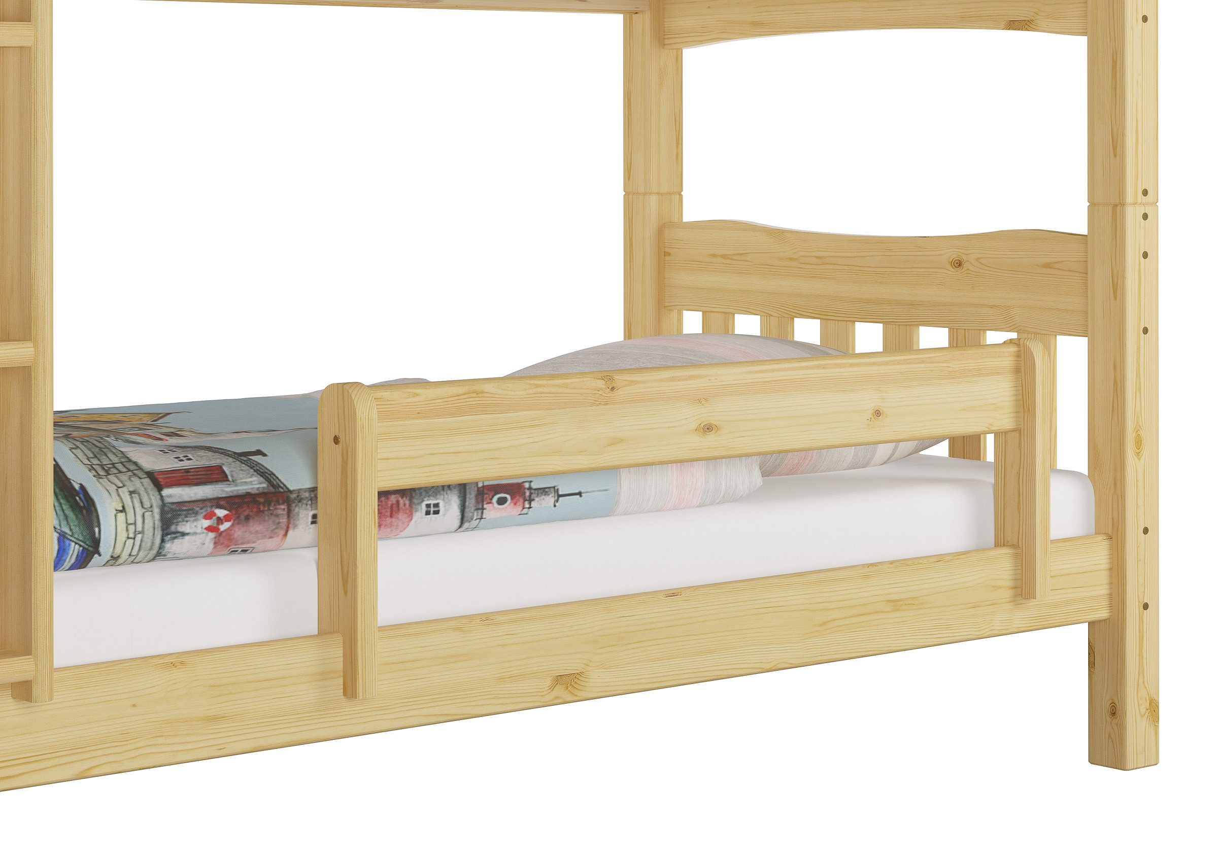 ERST-HOLZ Bettschutzgitter Kindersicherung Rausfallschutz für Model 60.11-15 Kiefer