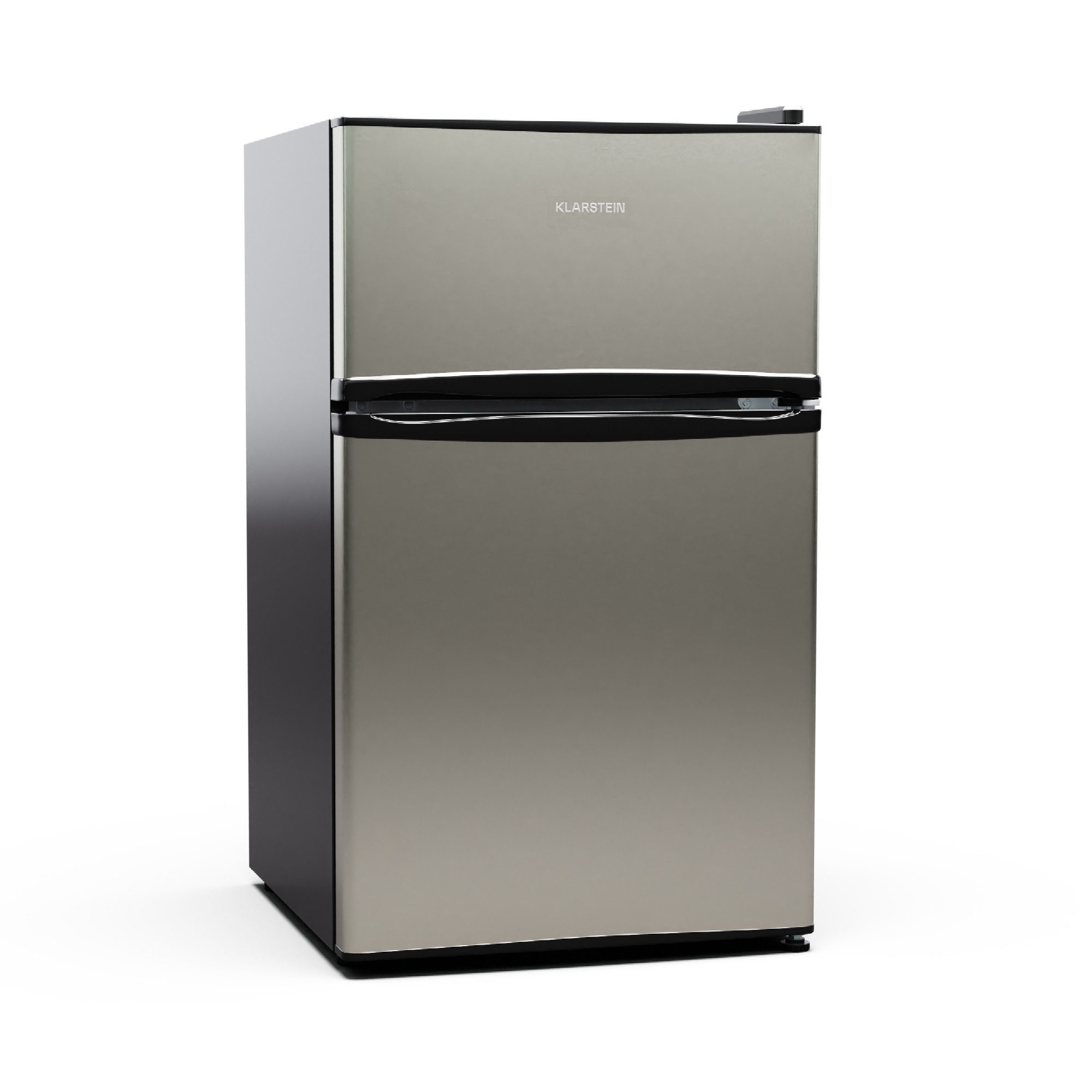 Klarstein Kühl-/Gefrierkombination 10045851, 84.5 cm hoch, 47 cm breit, Kühl-Gefrierschrank Mini Fridge Haus Getränkekühlschrank