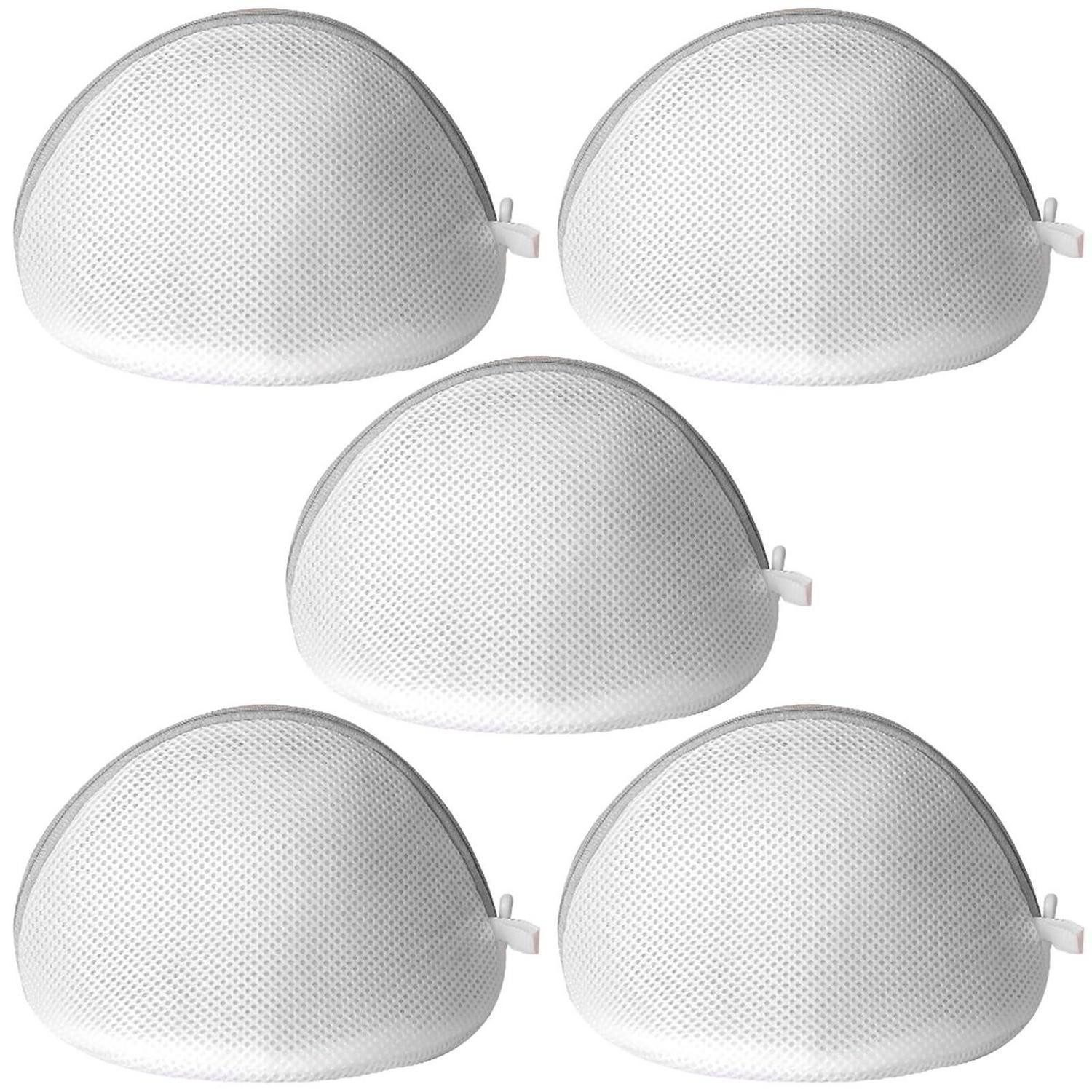 LuxusKollektion Wäschenetz BH-Wäschenetz 5er Set mit Reißverschluss