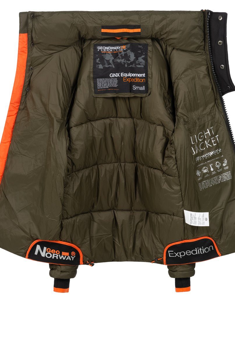 Geographical Norway Steppjacke Herren Winter Jacke warm gefüttert Parka Ste günstig online kaufen