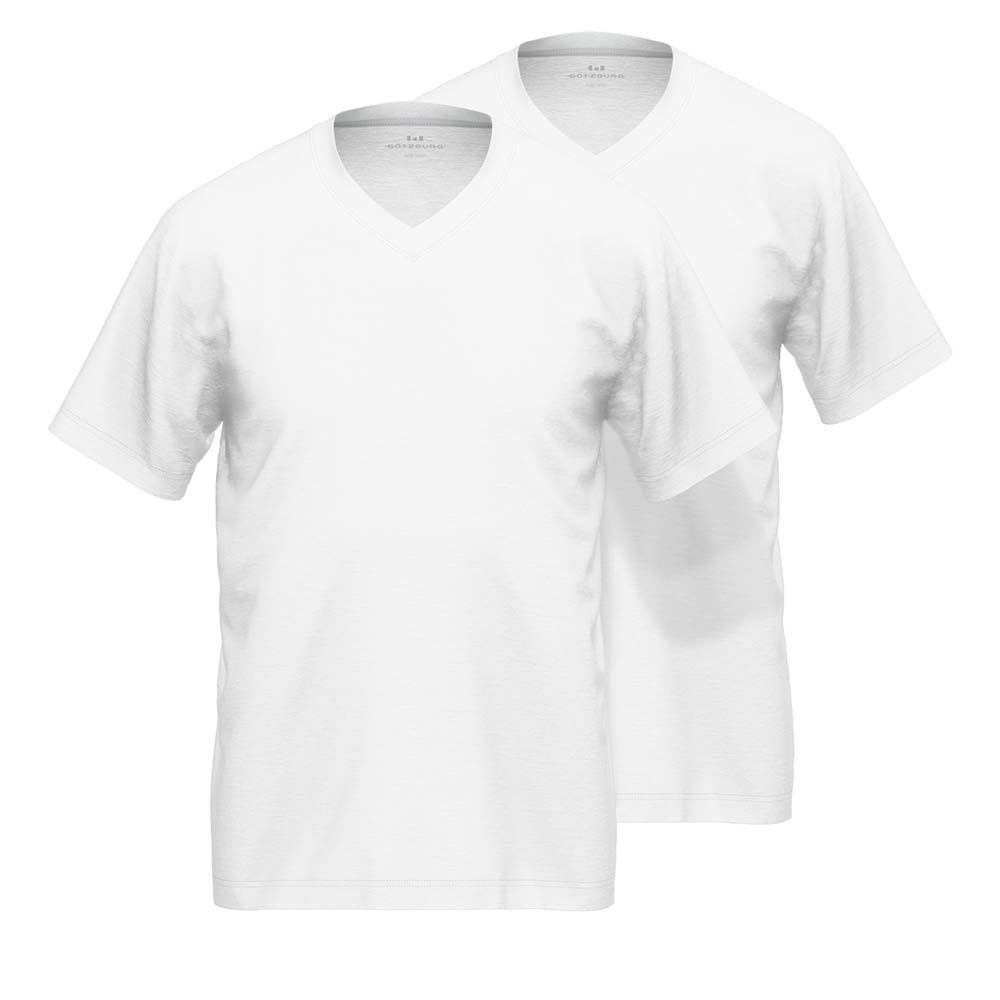 GÖTZBURG T-Shirt Götzburg Basic T-Shirt V-Neck günstig online kaufen