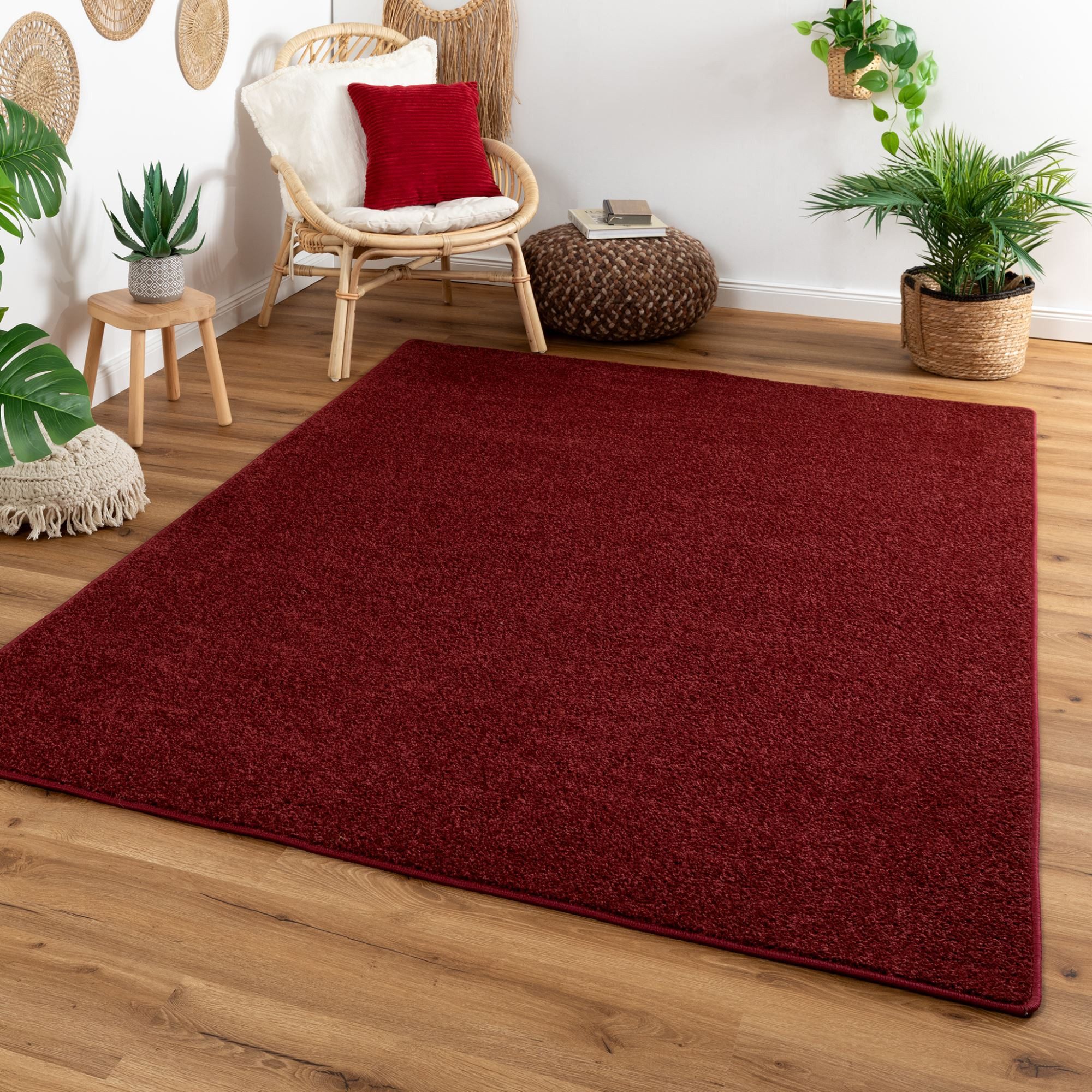 Steffensmeier Teppich Cambridge, Rechteckig, Velours, Wohnzimmer günstig online kaufen