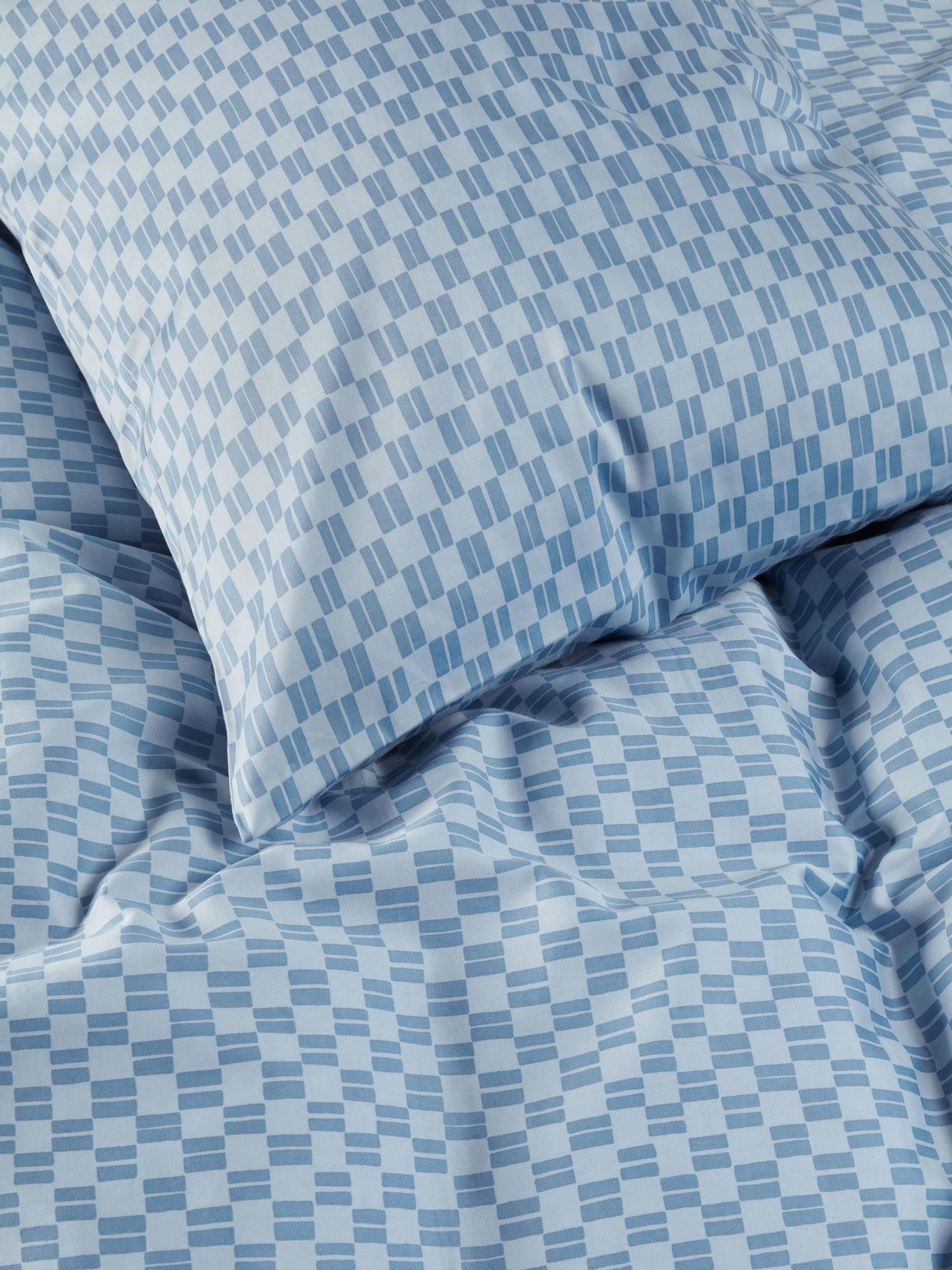 Marc O'Polo Home Bettwäsche Svea, Satin, 2 teilig, mit geometrischem Muster