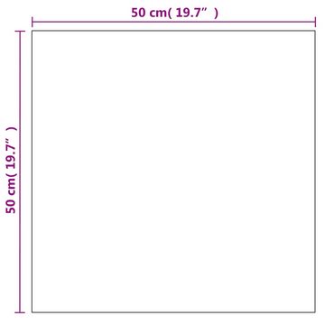 furnicato Wandspiegel 50 x 50 cm Quadratisch Glas