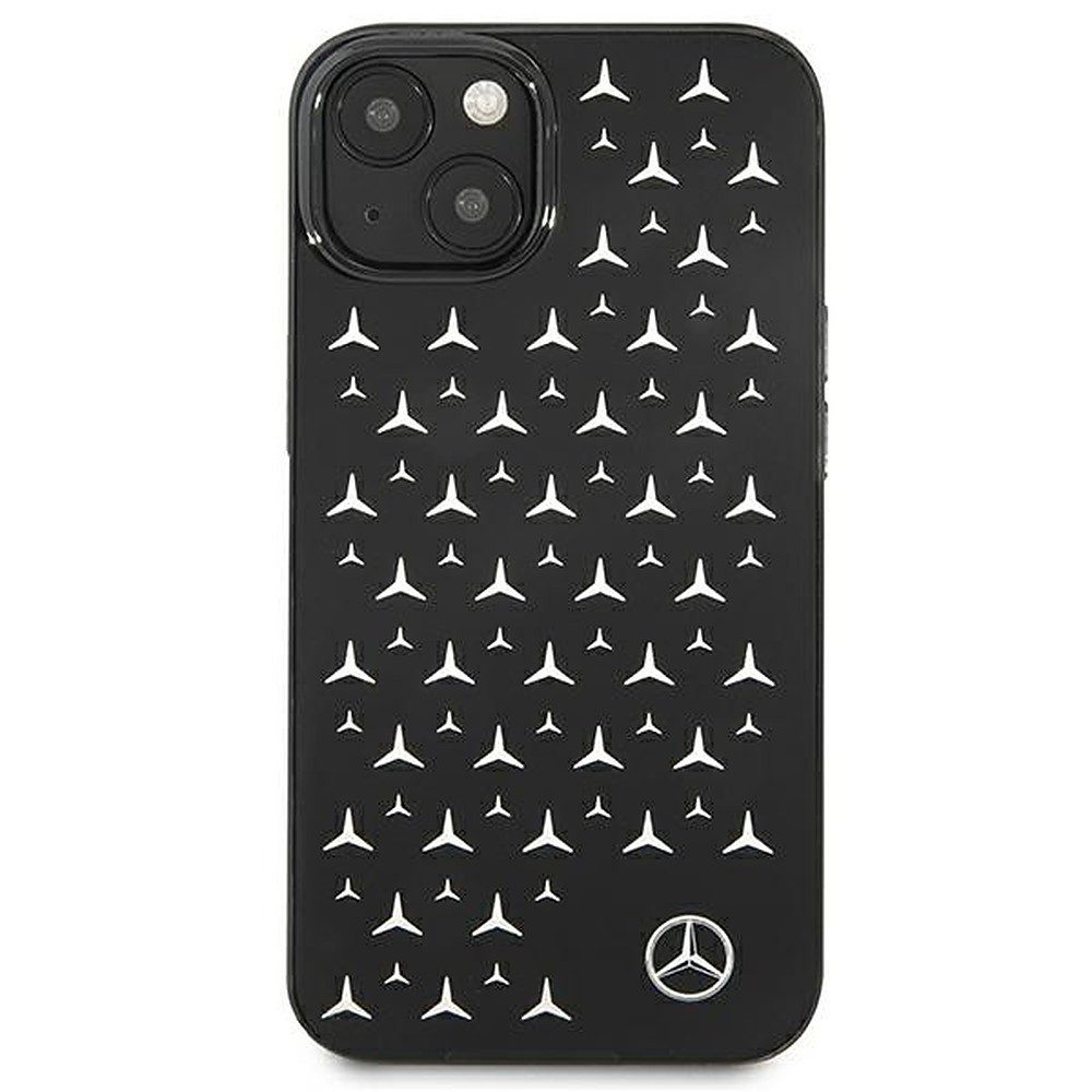 Mercedes Smartphone-Hülle Schutzhülle Handyhülle Handyschale 5,4 Zoll, Sternenmuster, erhöhte Displaykanten, TPU-Rahmen
