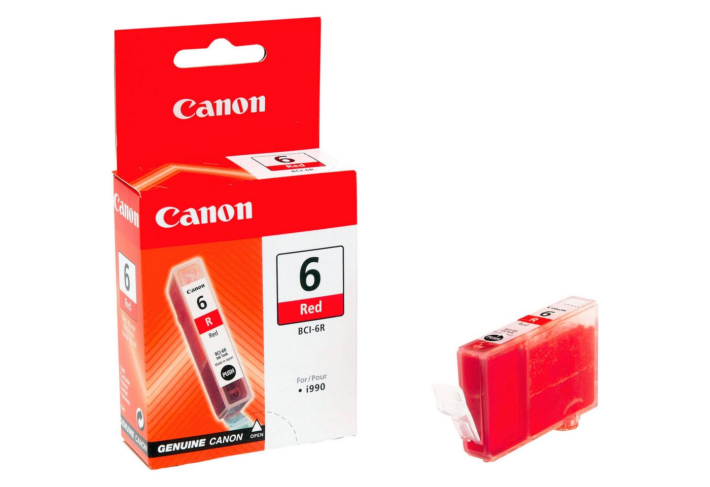 Thumbnail - Canon Canon BCI-6R Druckerpatrone rot Tintenpatrone