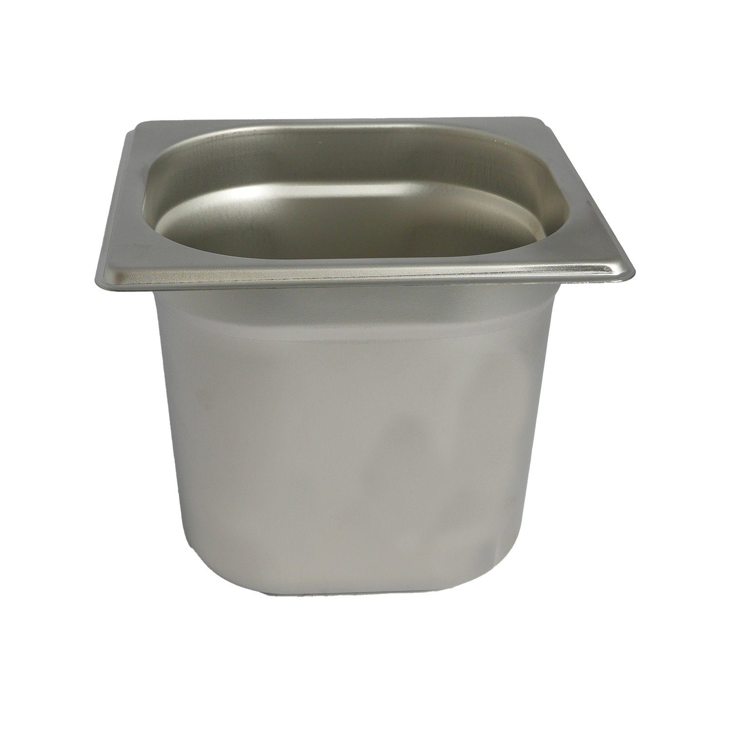 B&S Thermobehälter GN Gastronorm Behälter 1/6 Edelstahl 150 mm, Edelstahl
