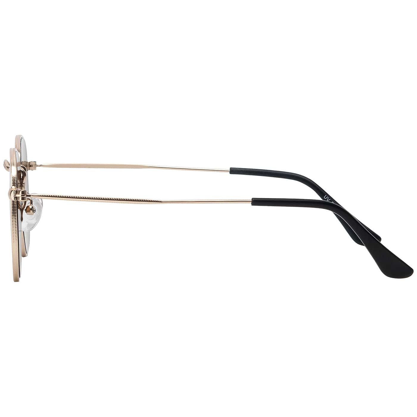 BEZLIT Eyewear Retrosonnenbrille Damen Herren Sonnenbrille Eckige Form 30561 (1-St) mit bunten Linsen