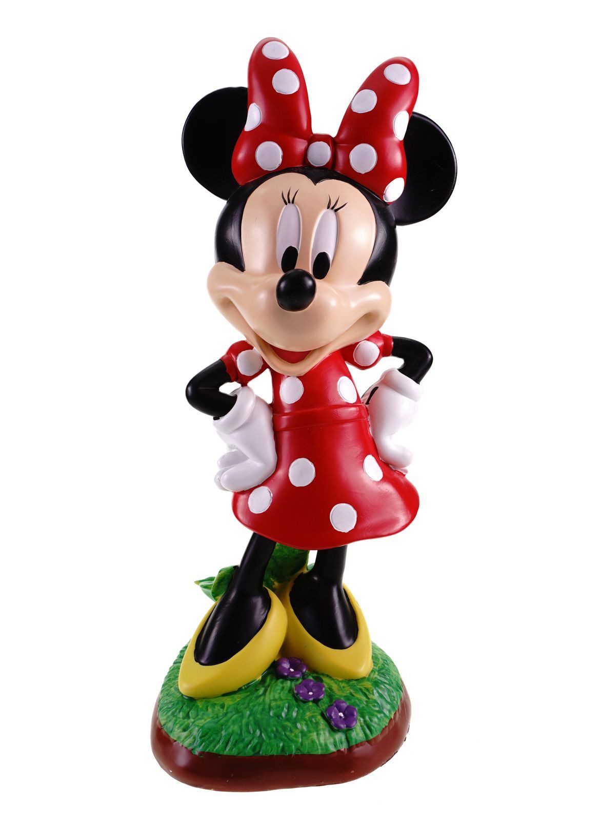 Disney Gartenfigur Minnie Mouse Gartenfigur Wetterfeste Disney Deko 40cm In und Outdoor