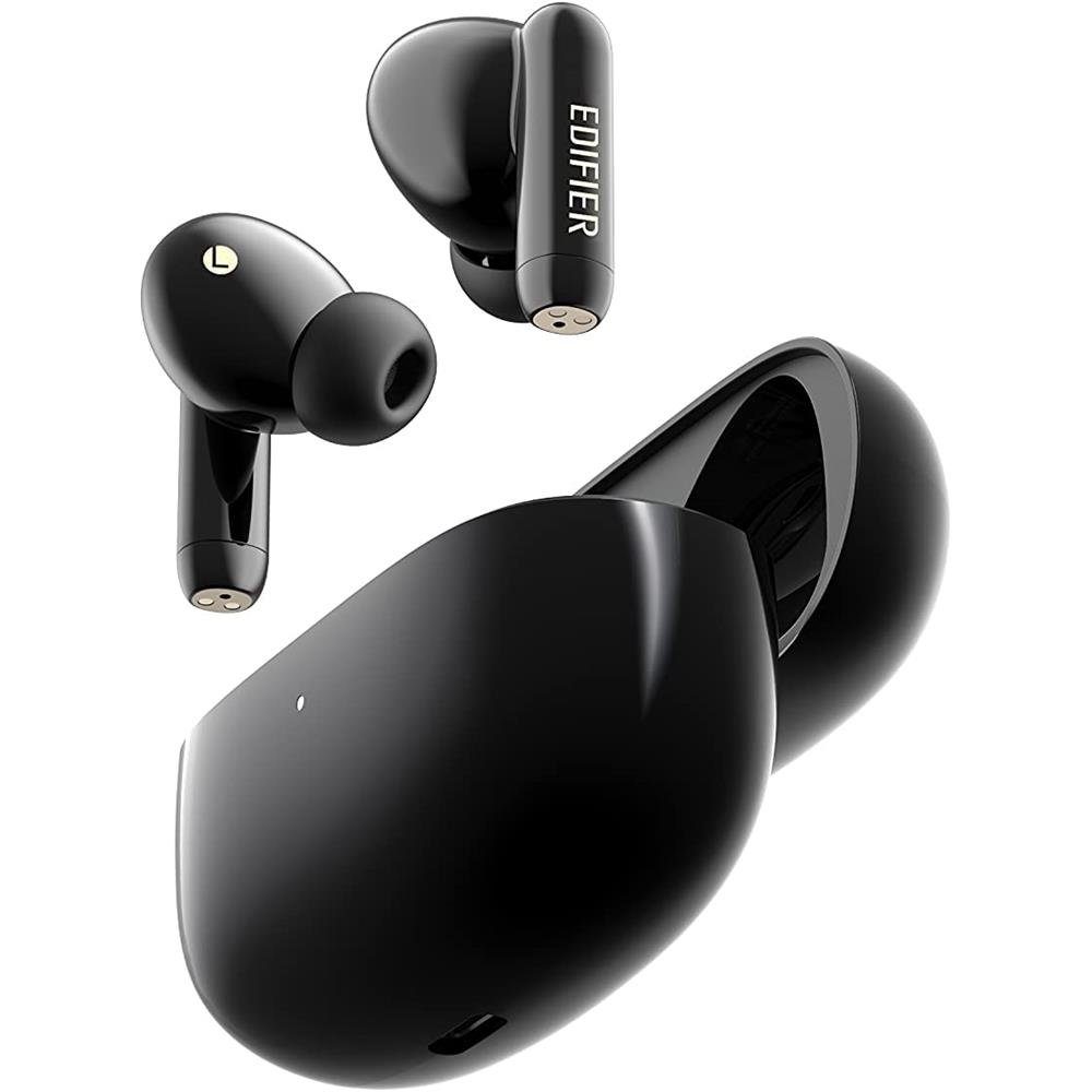 (Bluetooth, Edifier® Kabellose Staub- NB HFP, Schwarz AVRCP, spritzwassergeschützt(IP54) In-Ear-Kopfhörer und TWS330 aktive Earbuds, Geräuschunterdrückung, Stereo-Kopfhörer, A2DP,