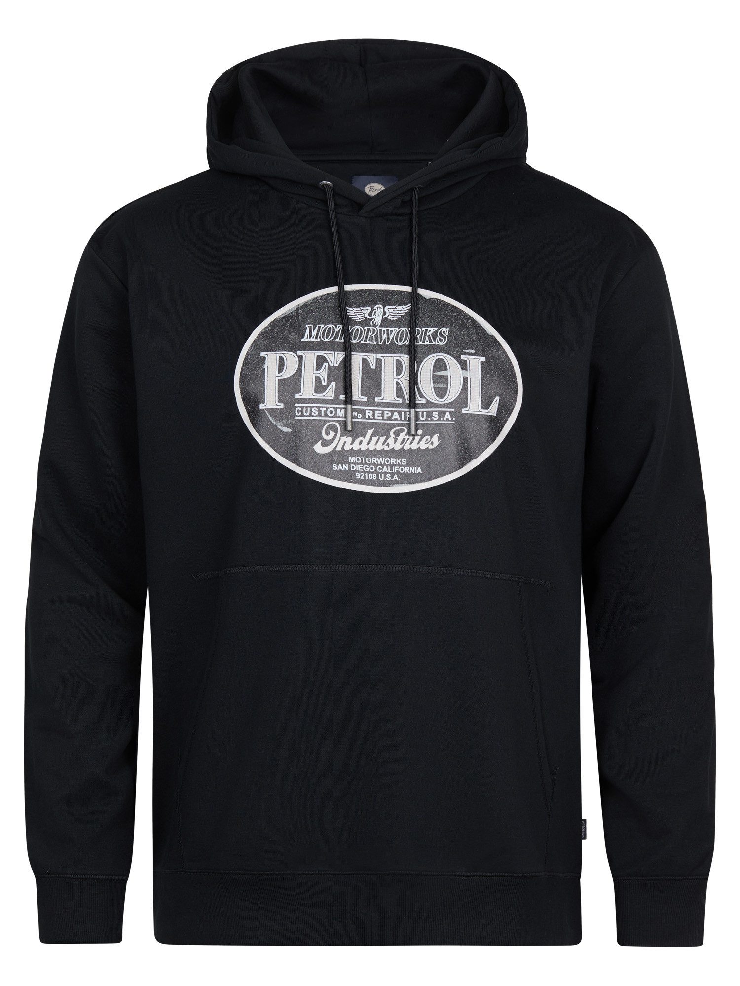 Petrol Industries Sweatshirt Plus Size Kapuzenpullover mit Print CarreraSur