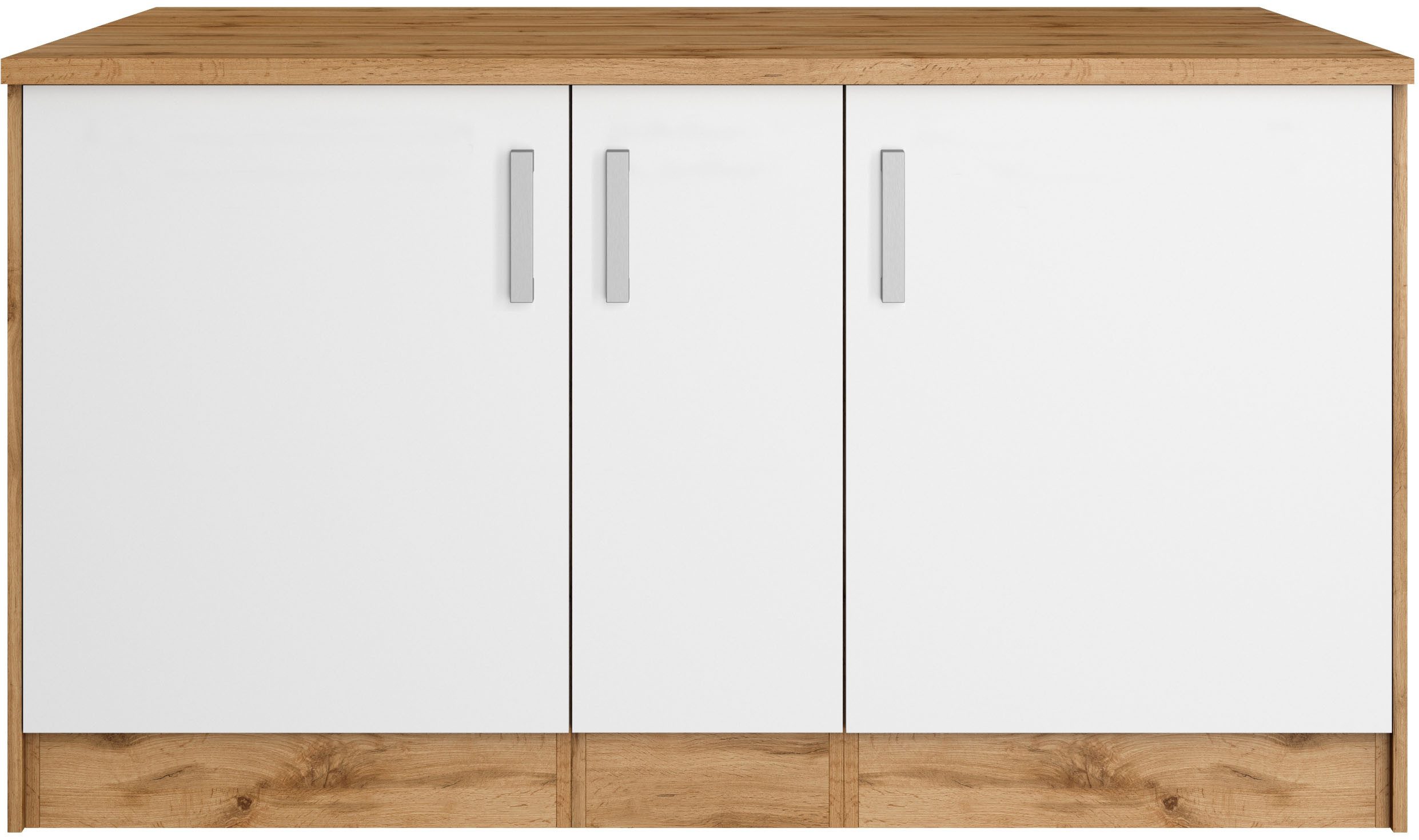 KOCHSTATION Кухниinsel KS-Toronto, Breite 153 cm, MDF-Fronten, Flaschenregal
