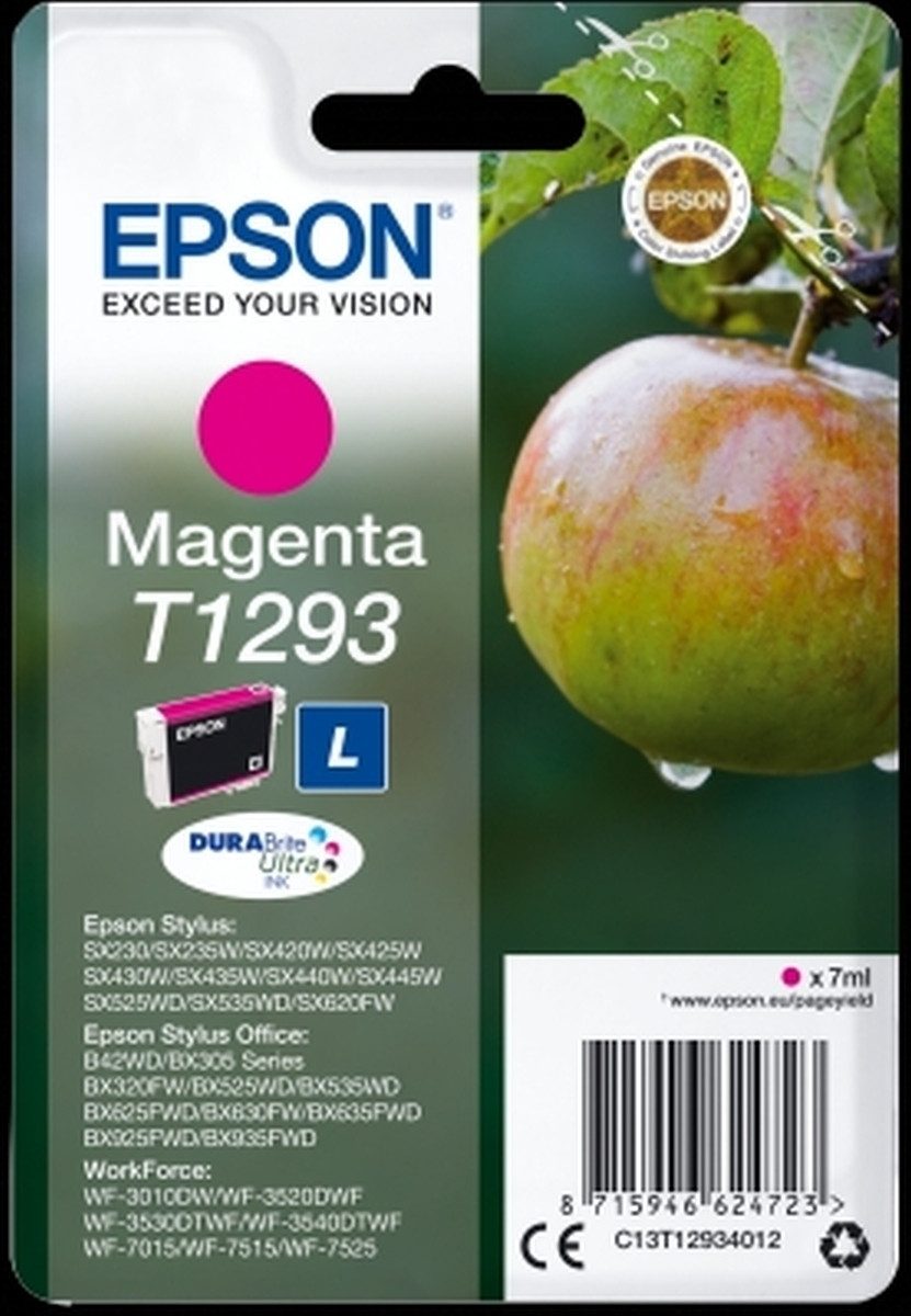 Epson Tintenpatrone Epson T1293 magenta (10 Stück) Nachfülltinte (x)