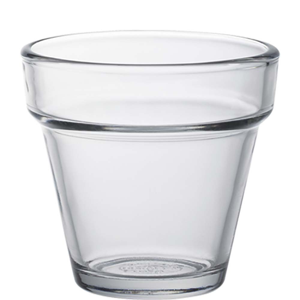 Stück 6 Tumbler Tumbler-Glas Duralex Glas transparent gehärtet, stapelbar 190ml Arome, gehärtet Glas Trinkglas