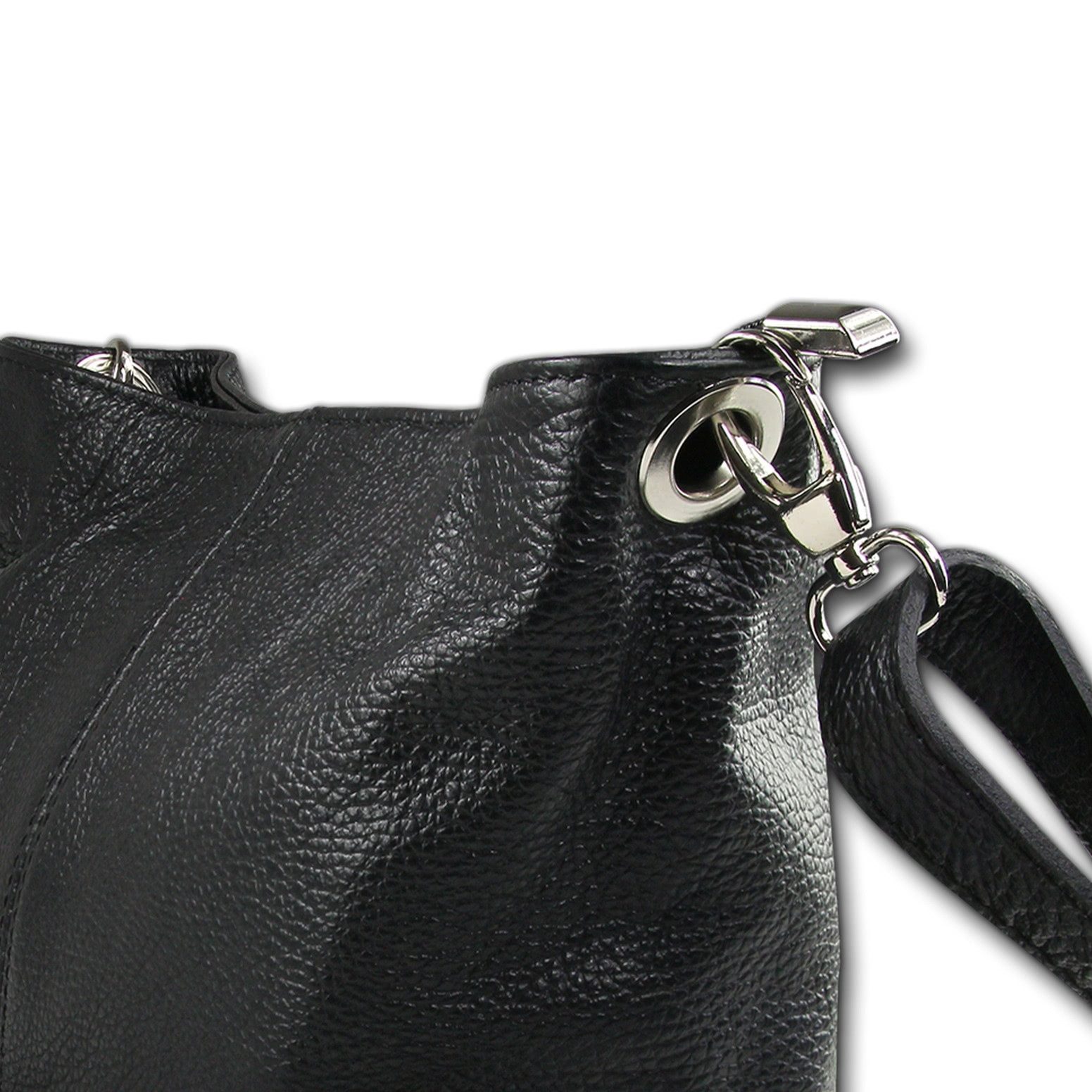 Toscanto Schultertasche Toscanto Tasche schwarz Leder (Schultertasche), Dam günstig online kaufen