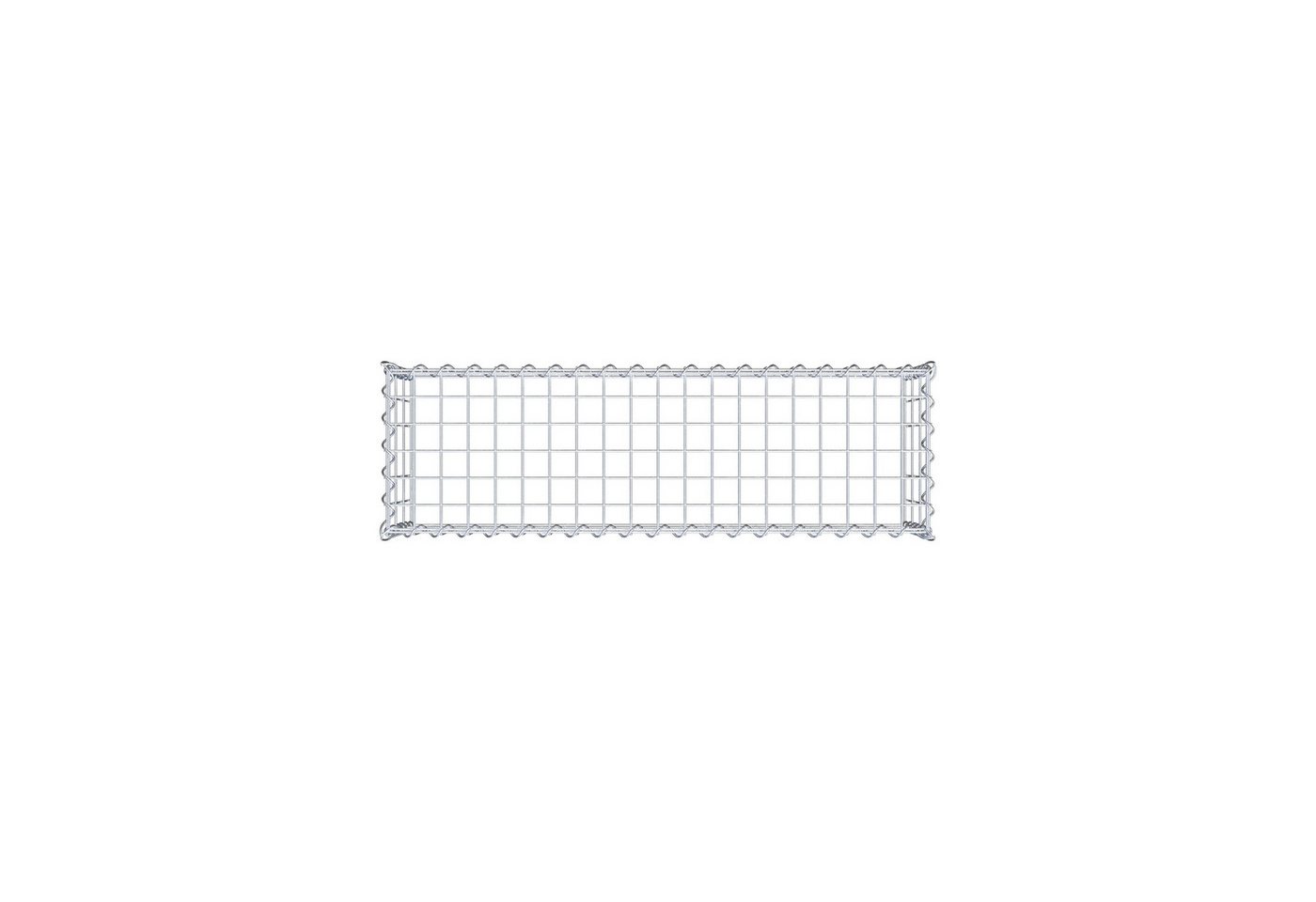 Thumbnail - Gabiona Gabionenzaun Anbaugabione Typ 3 100 cm x 30 cm x 30 cm (L x H x T), Maschenweite 5, (Anbaugabione Typ 3 100 cm x...