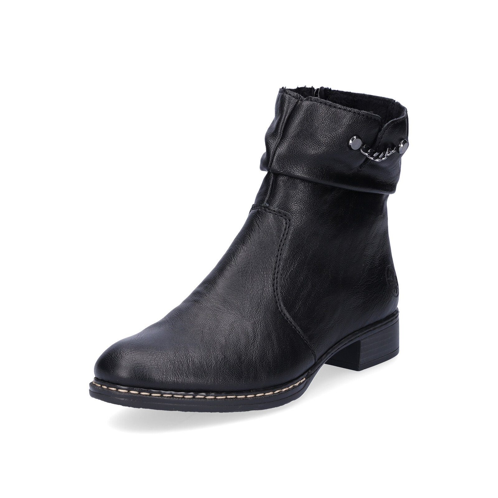 Rieker Damen Stiefelette schwarz Stiefelette
