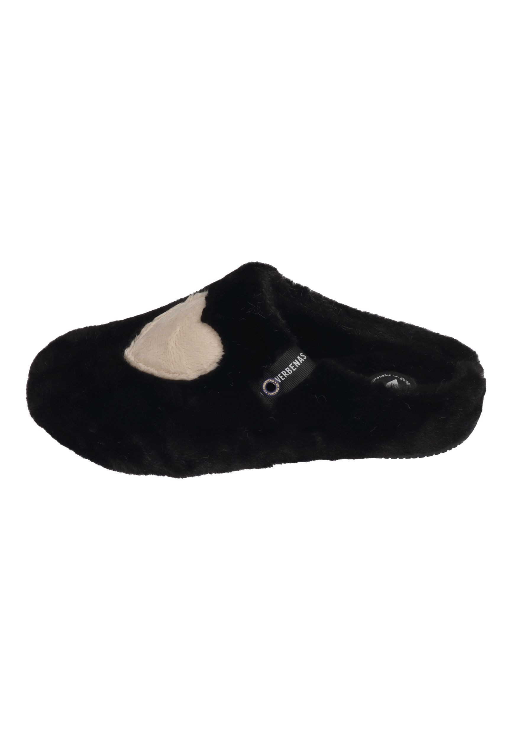 VERBENAS YORK GROSETO VALENTINE Hausschuh negro beige