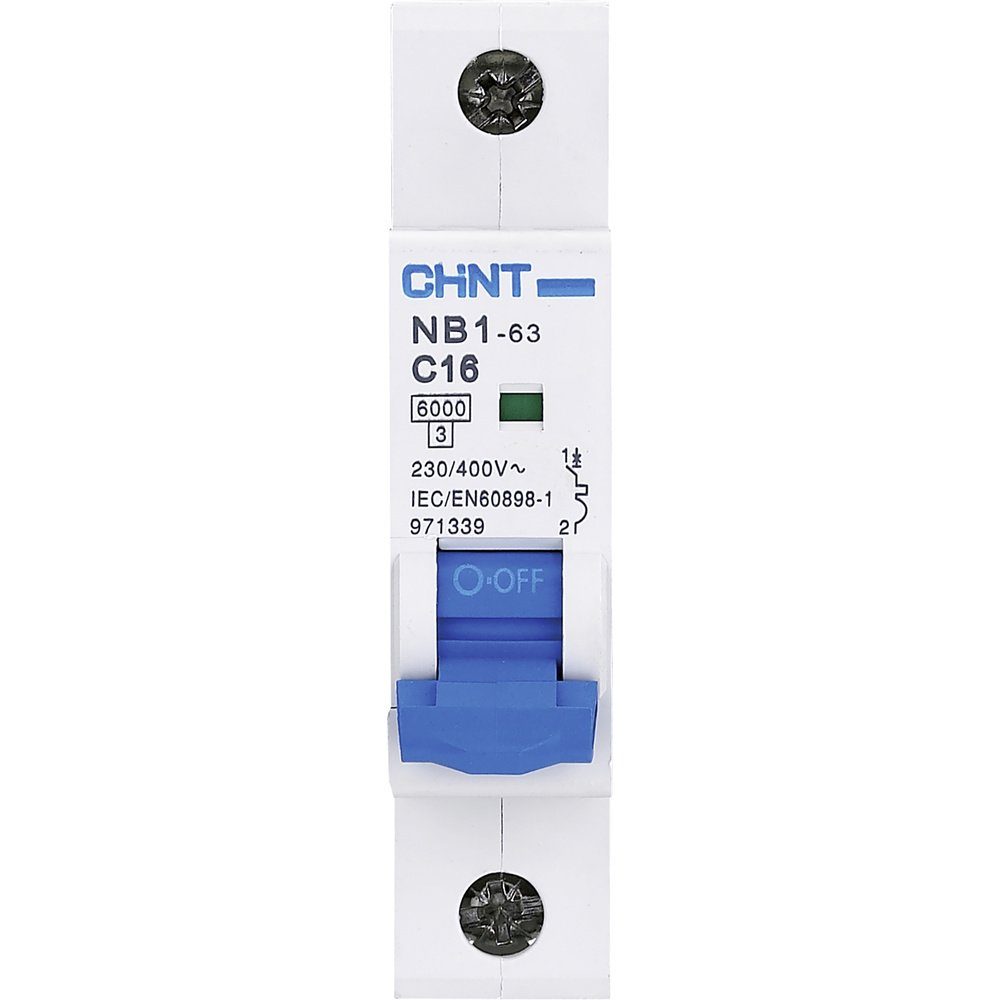Schalter Chint 179616 NB1L Leitungsschutzschalter 1polig 16 A
