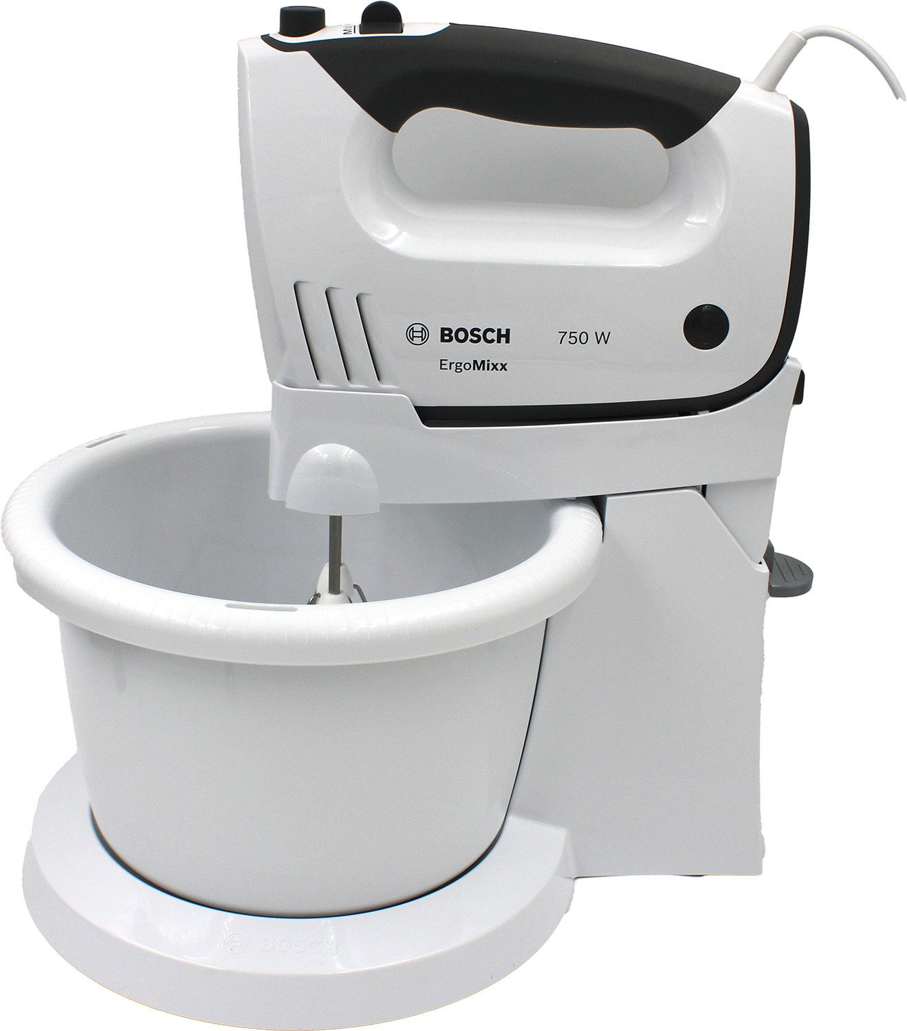 BOSCH Handmixer Bosch MFQ37490 ErgoMixx Handmixer-Set 750W weiß/grau