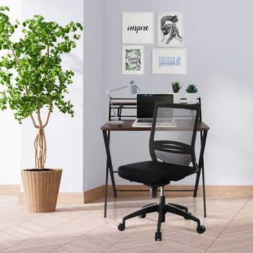 hjh OFFICE Drehstuhl Profi Bürostuhl PORTO ECO Stoff ohne Armlehnen (1 St), Schreibtischstuhl ergonomisch
