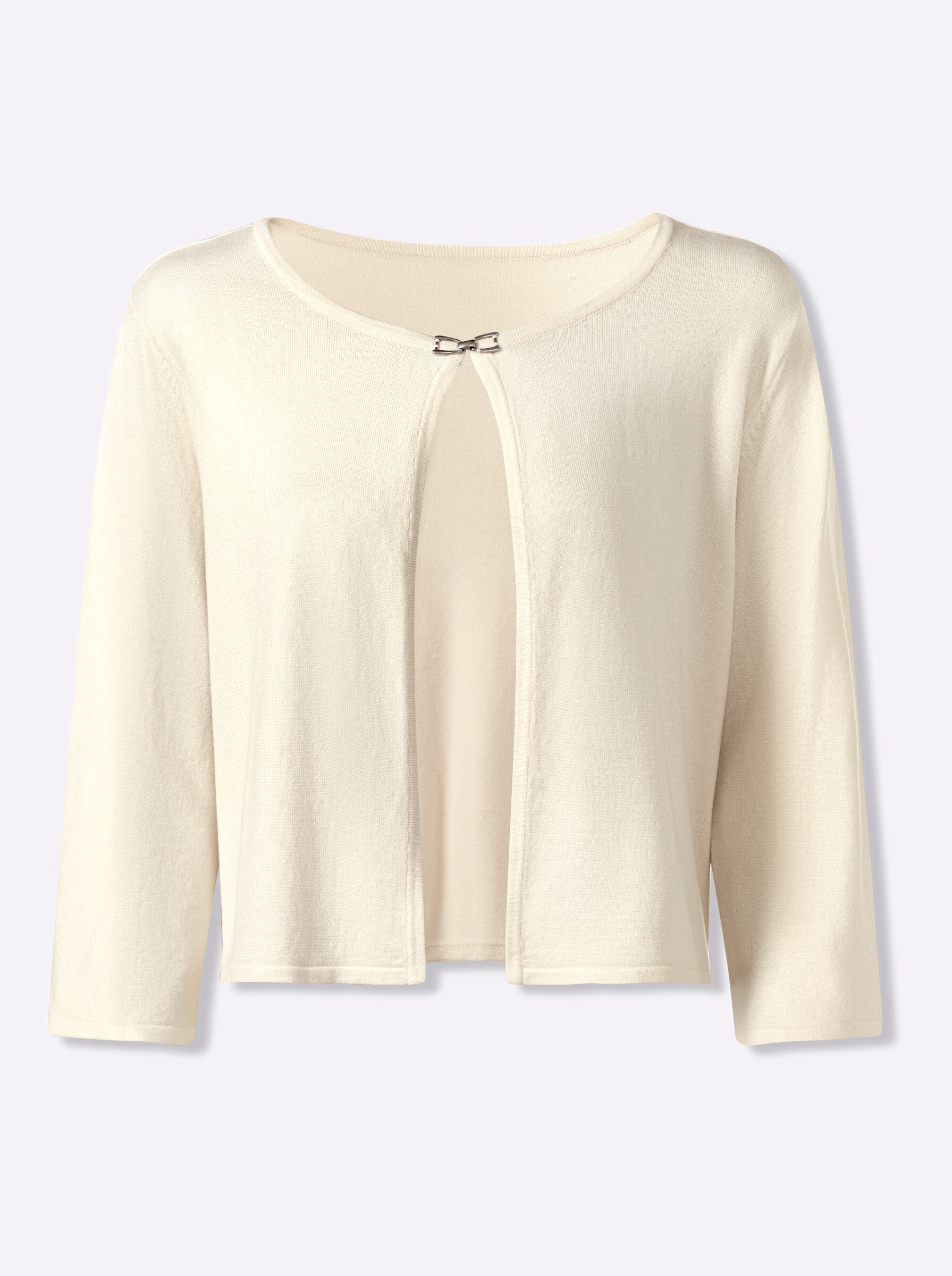 Sieh an! Strickjacke Strickjacke Langarm