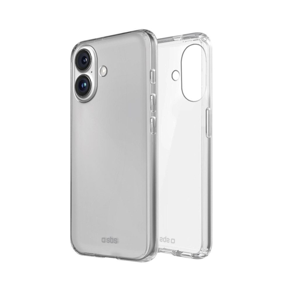 sbs Handyhülle Cover Skinny für iPhone 16, Transparent