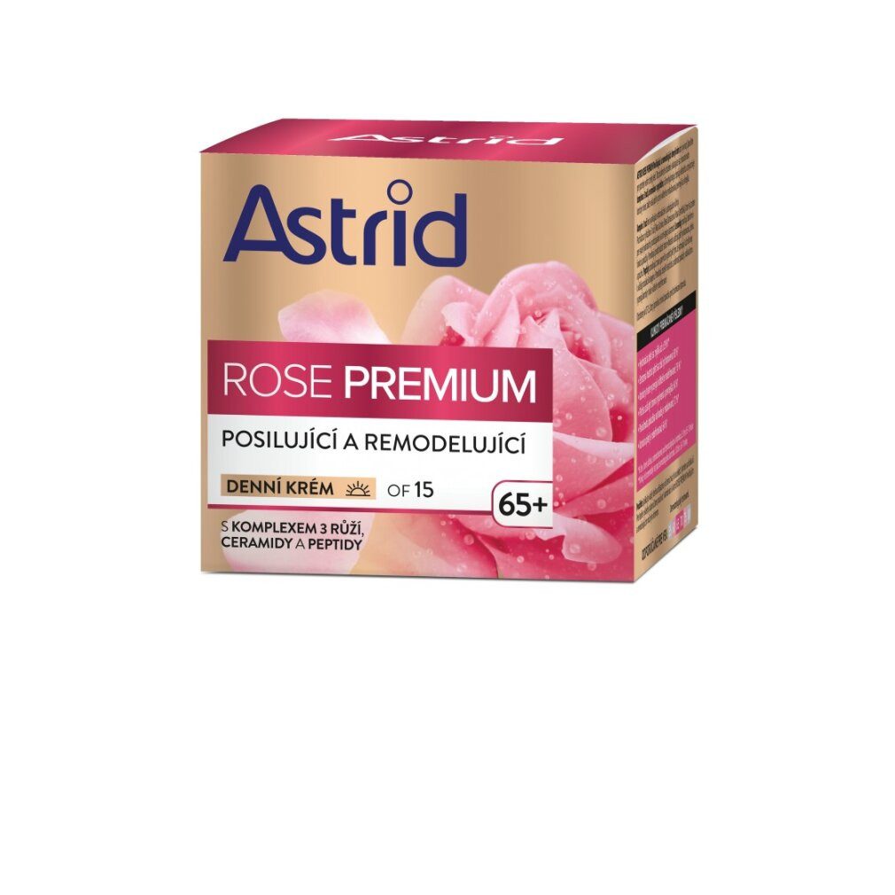 Astrid Tagescreme Stärkende und remodellierende Tagescreme OF 15 Rose Premium 50 ml