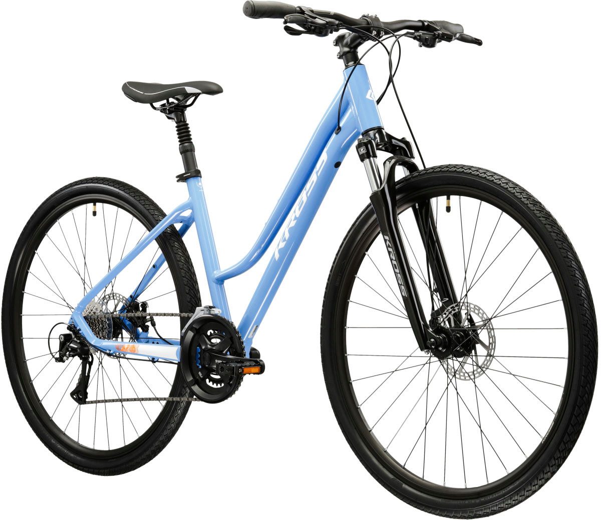 Kross Crossrad Evado 3.0, 16 Gang Shimano ACERA M3020 Schaltwerk, Kettenschaltung