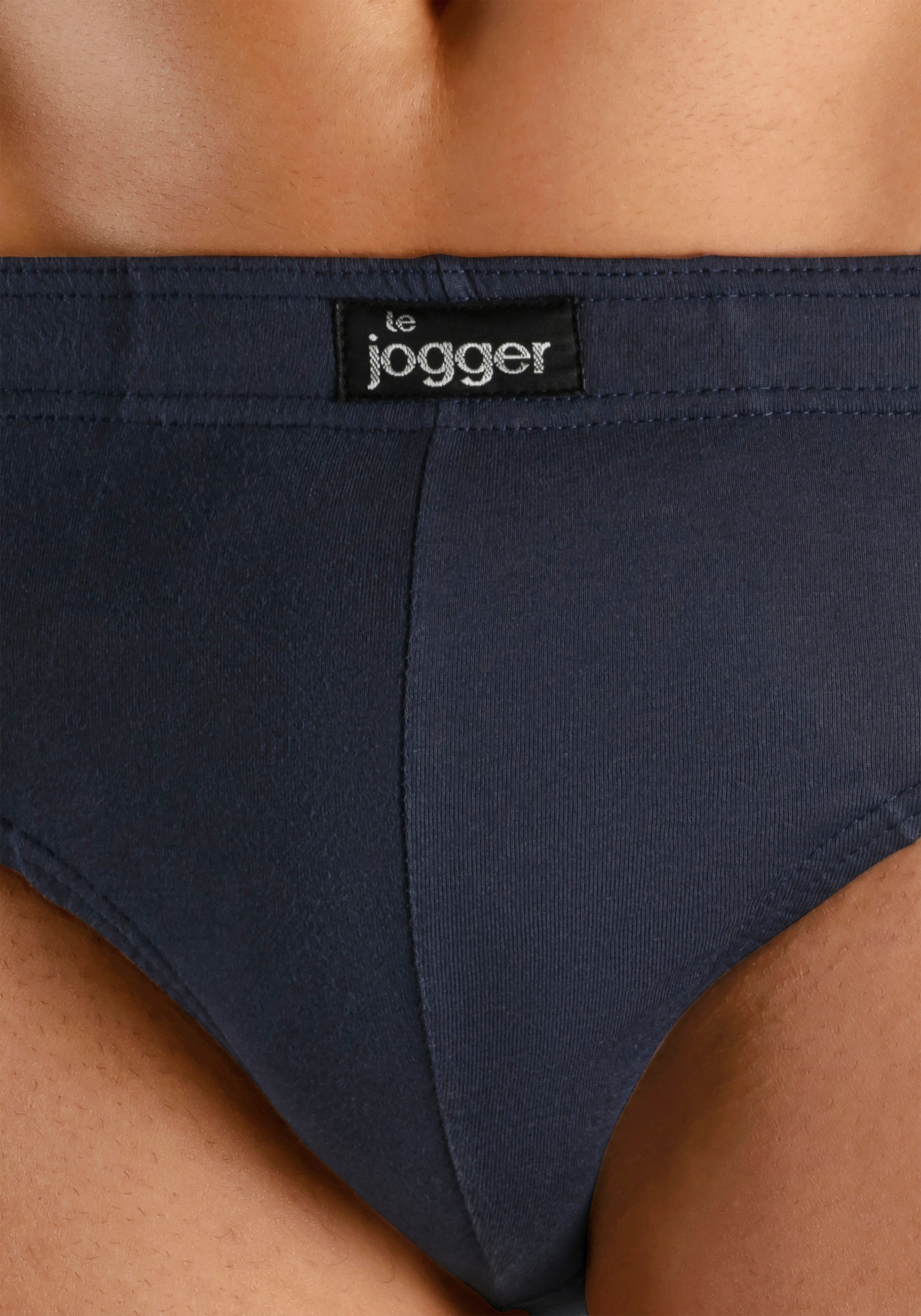 le jogger® Slip (Packung, 4-St) aus angenehm weicher Baumwoll-Qualität
