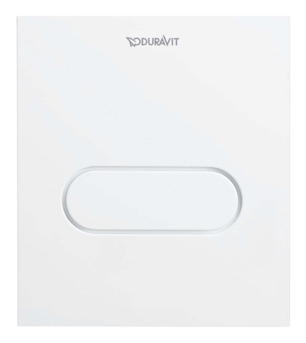 Duravit Betätigungsplatte DuraSystem, Mechanisch für Urinal A1 - Weiß Hochglanz