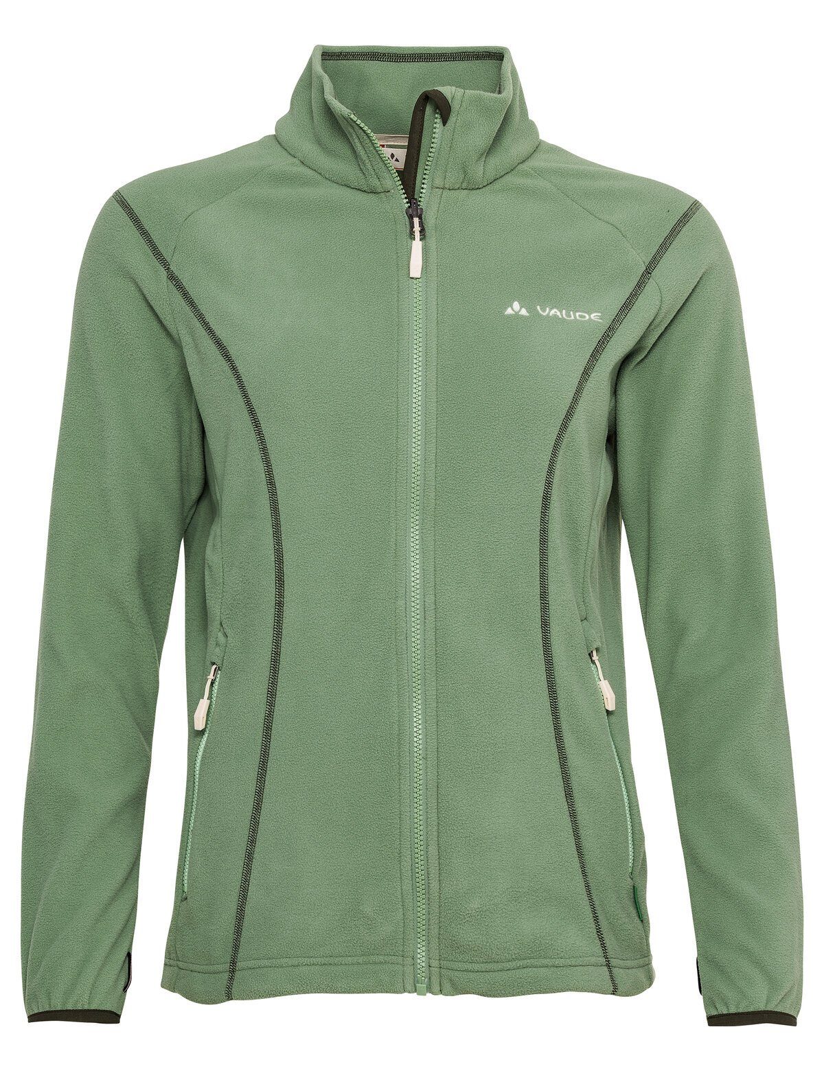 VAUDE Outdoorjacke Women's Rosemoor Fleece kompensiert Jacket Klimaneutral willow II (1-St) green