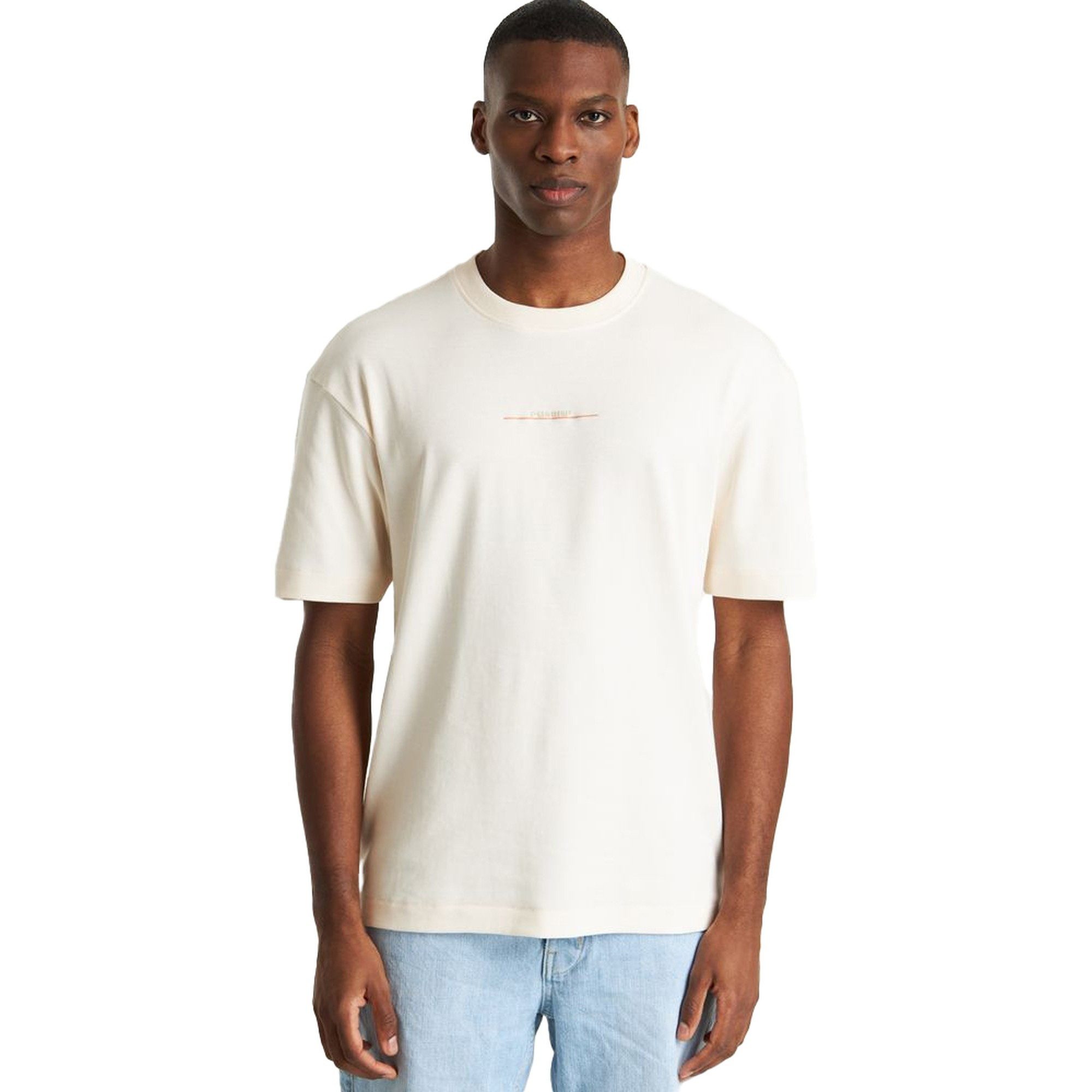 T-Shirt Swirl Tee, natur