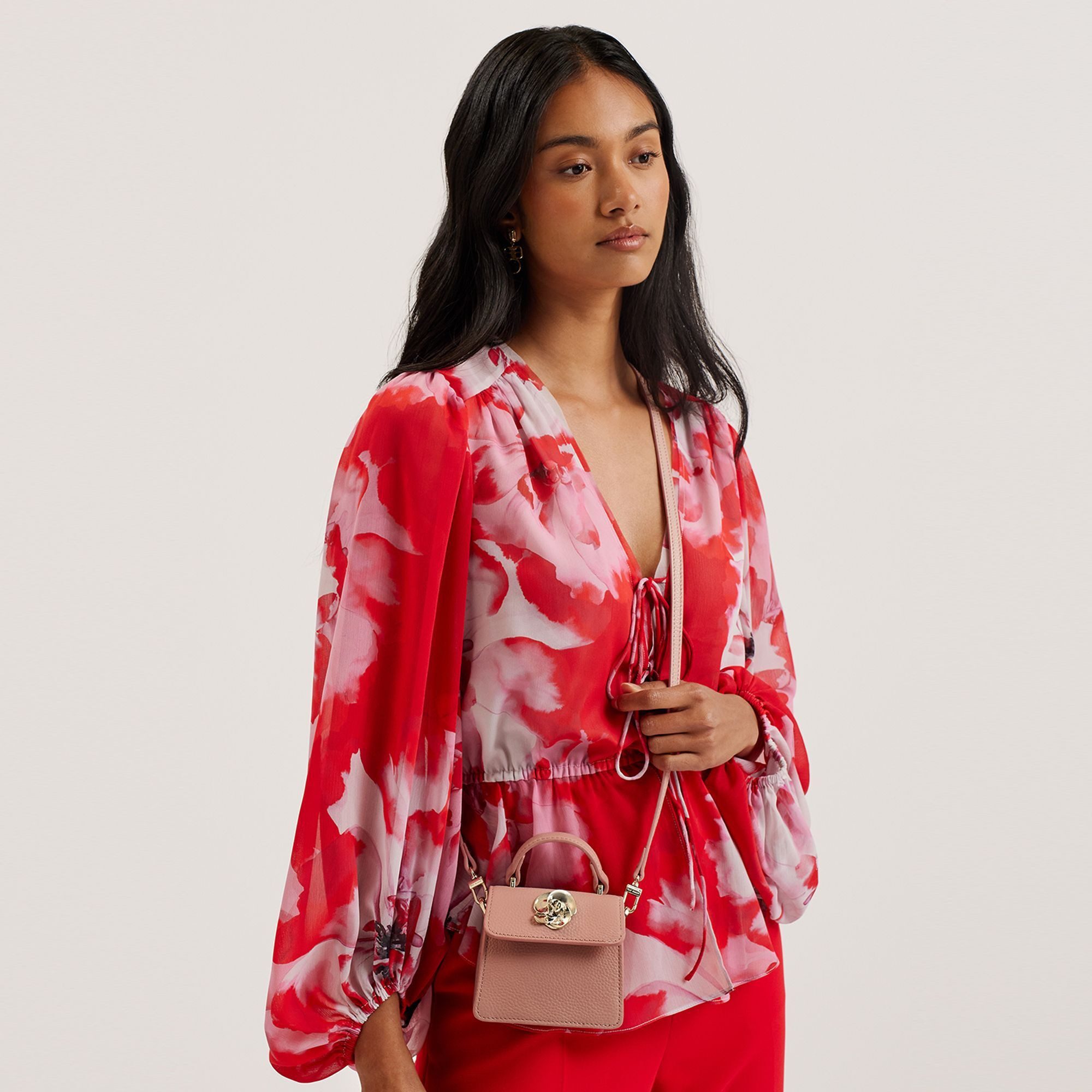 Ted Baker Henkeltasche Roslie, Leder günstig online kaufen